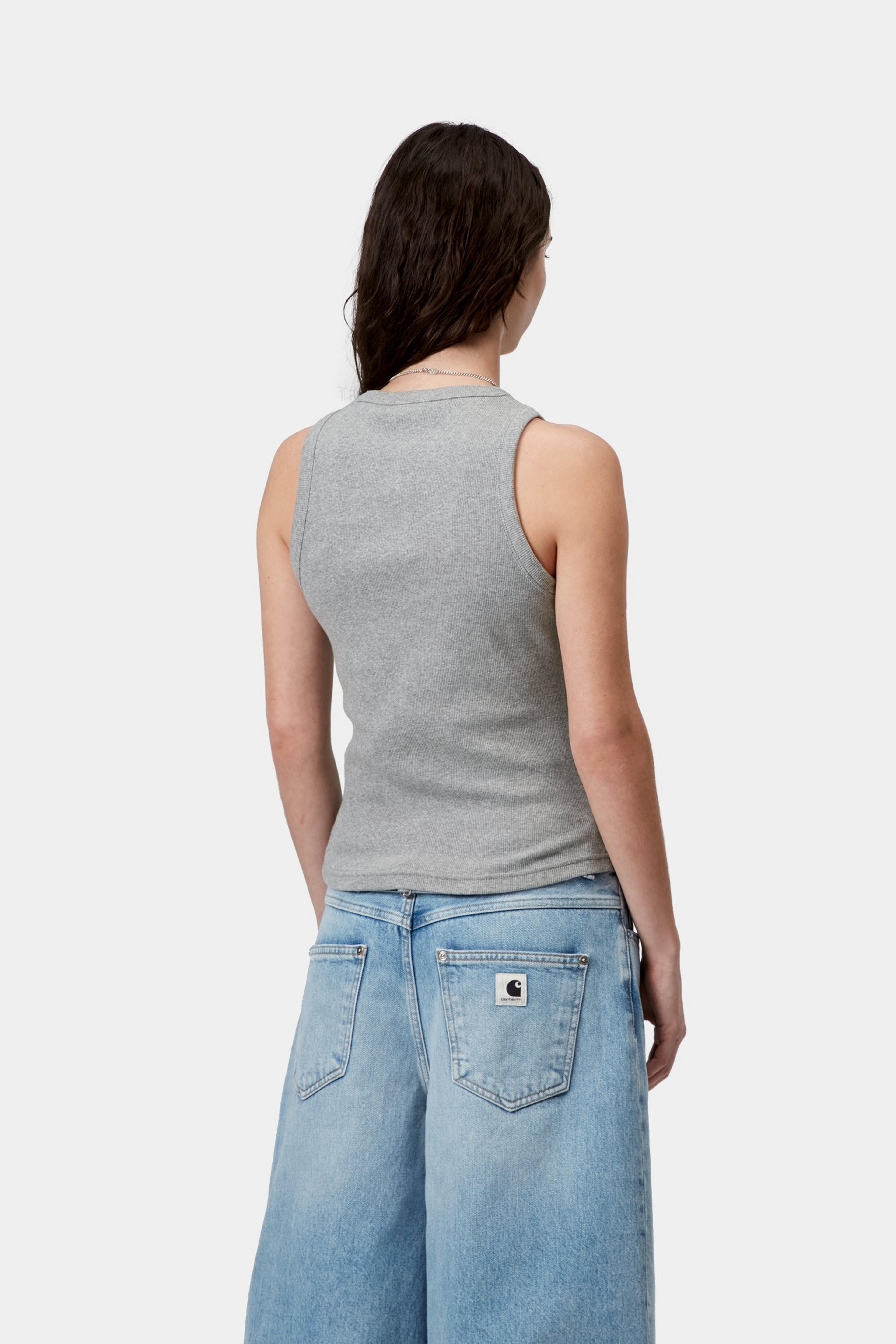 W' Philips A-Shirt - Grey Heather