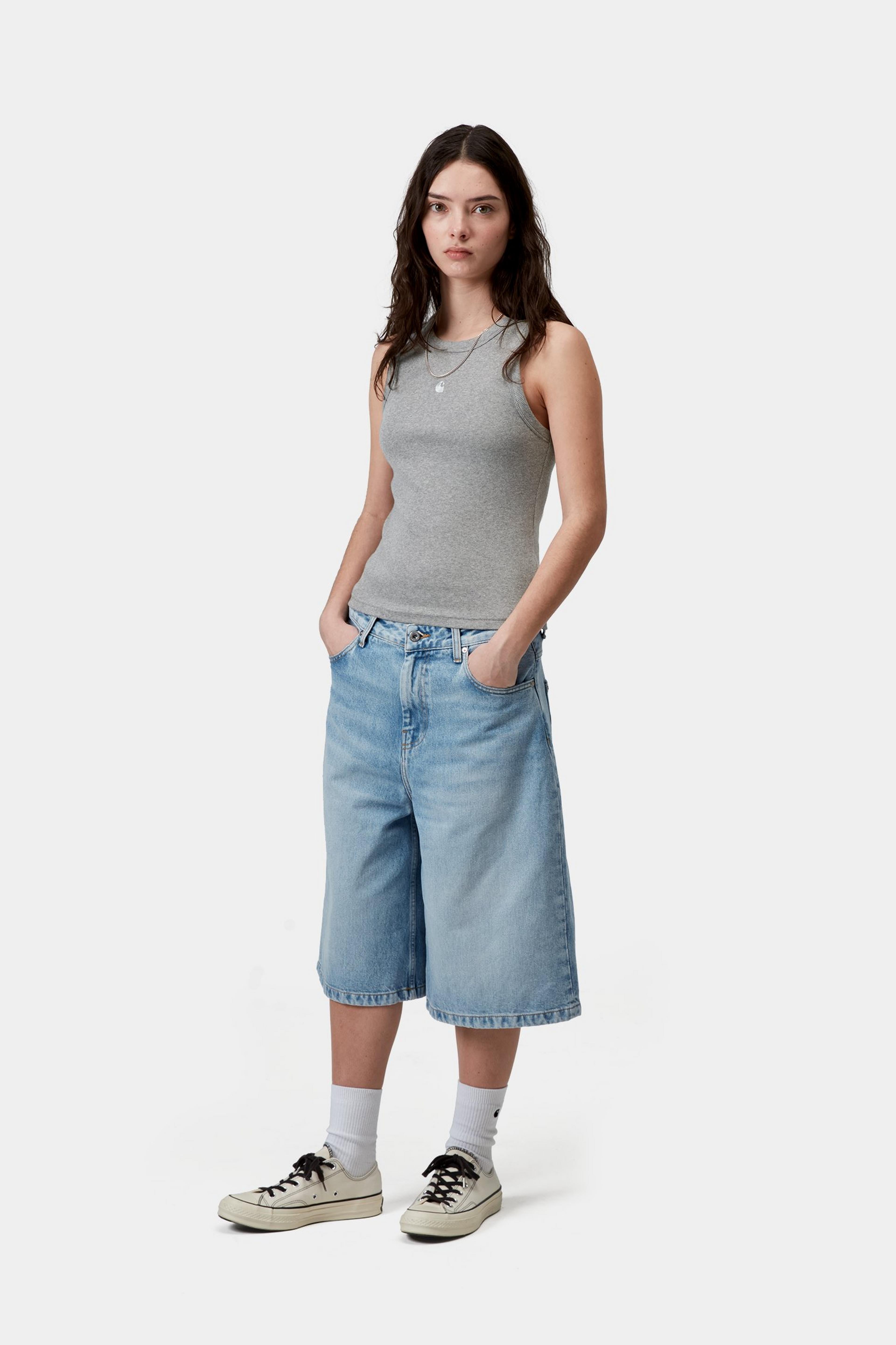 W' Philips A-Shirt - Grey Heather