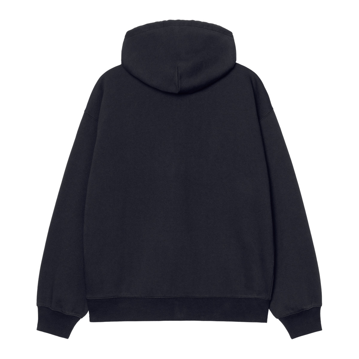 Hooded WIP Sweat Jacket - Dark Navy stone washed