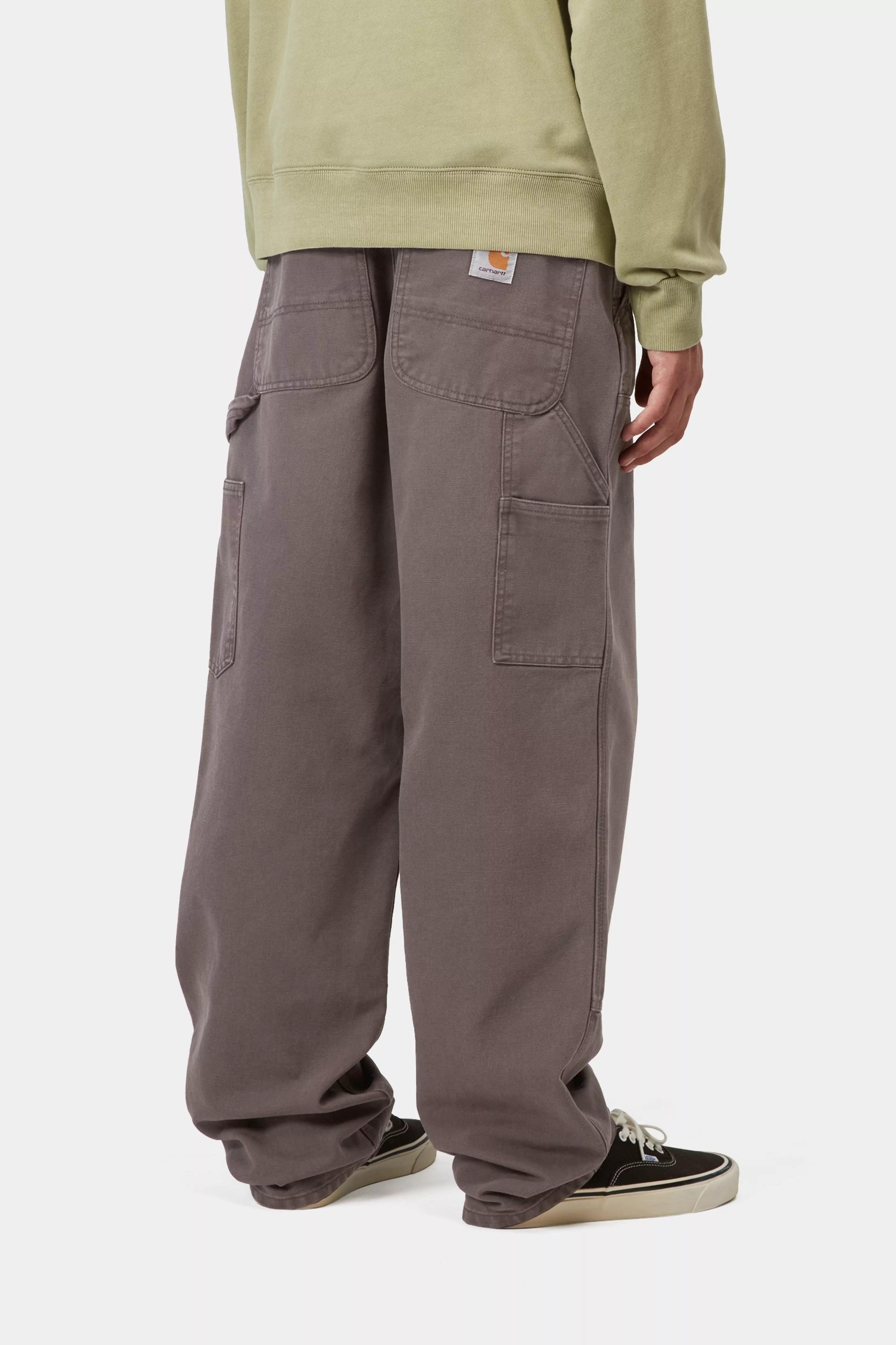 Double Knee Pant - Shale (stone canvas)