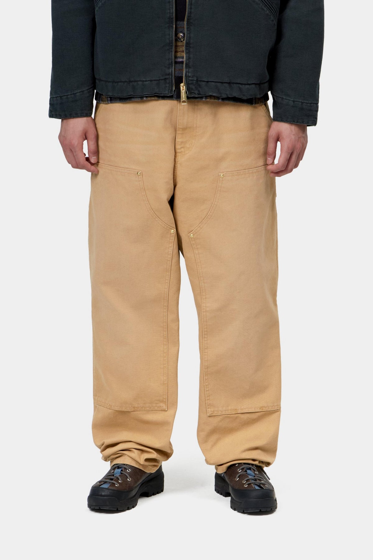 Double Knee Pant - WIP Dusty H stone canvas