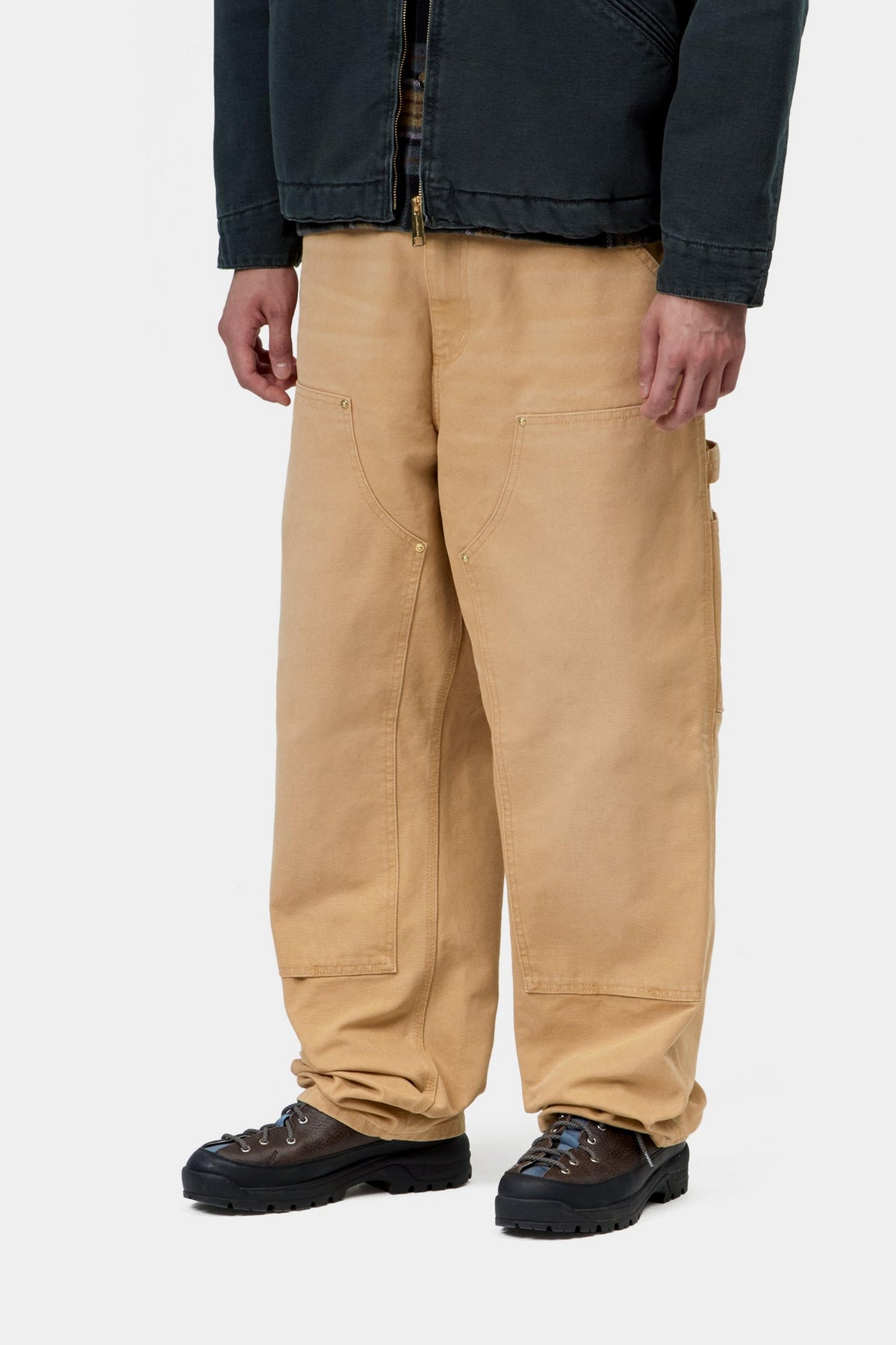 Double Knee Pant - WIP Dusty H stone canvas