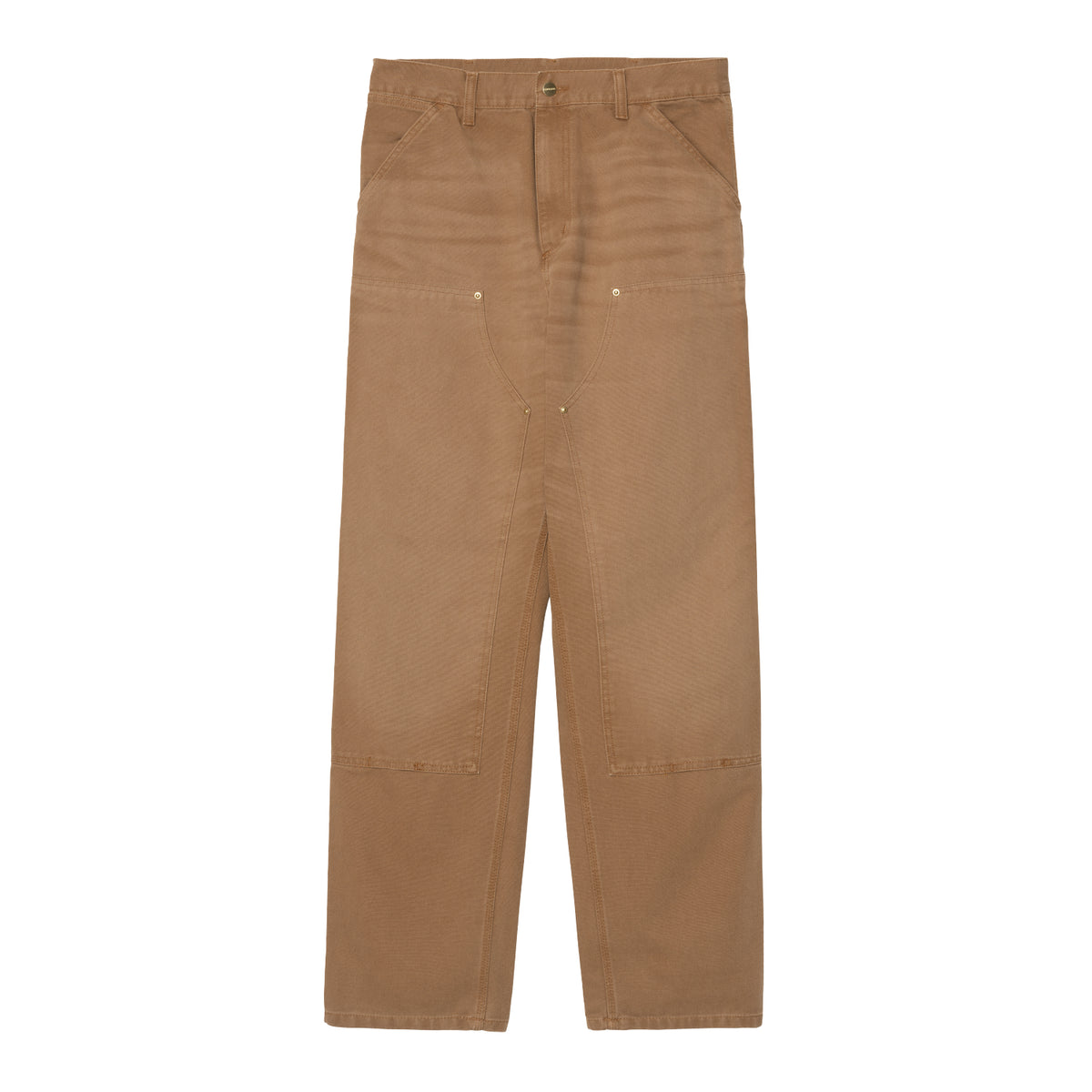 Double Knee Pant - WIP H Brown stone canvas