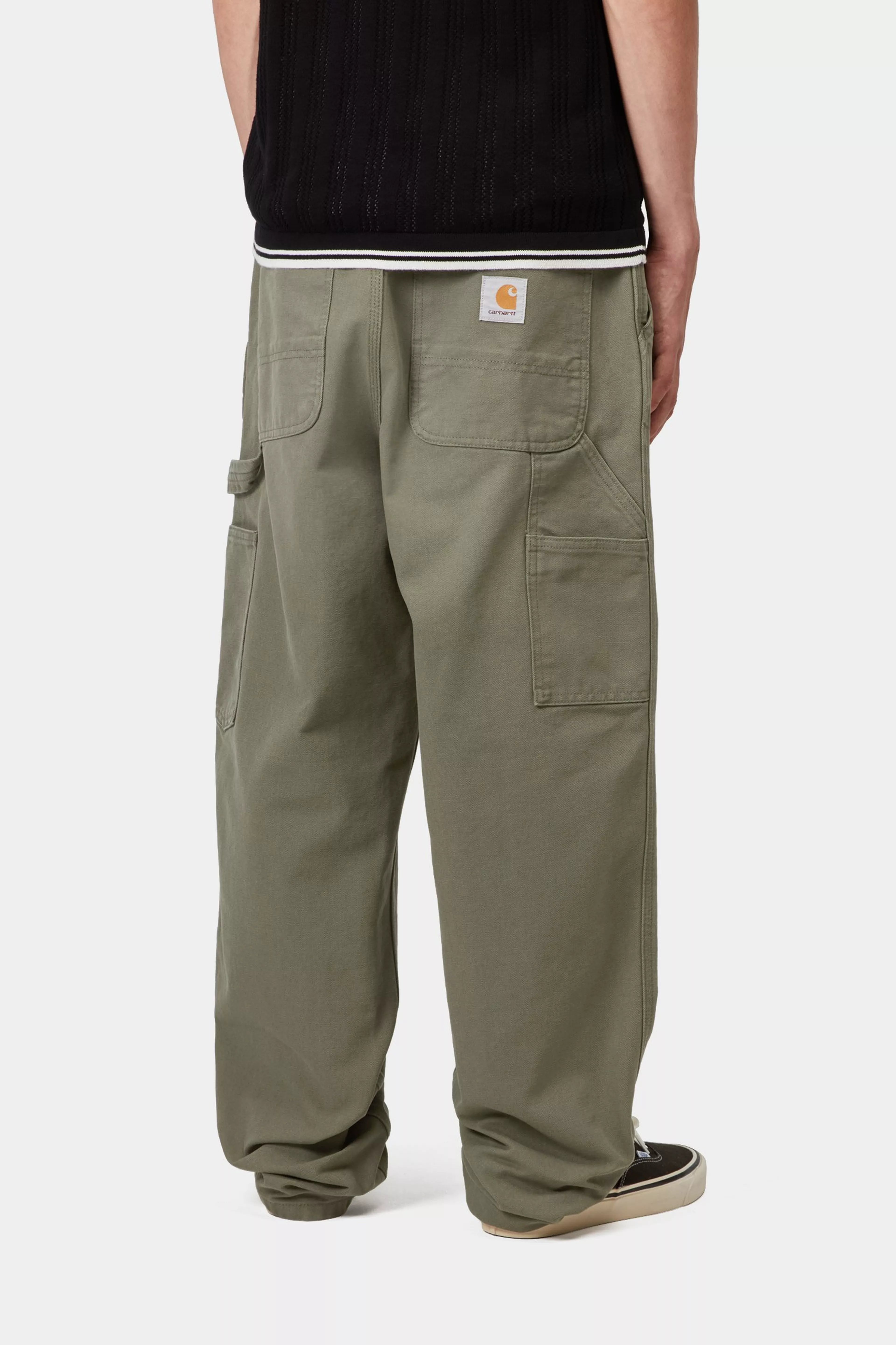 Single Knee Pant - Leaf (stone canvas)