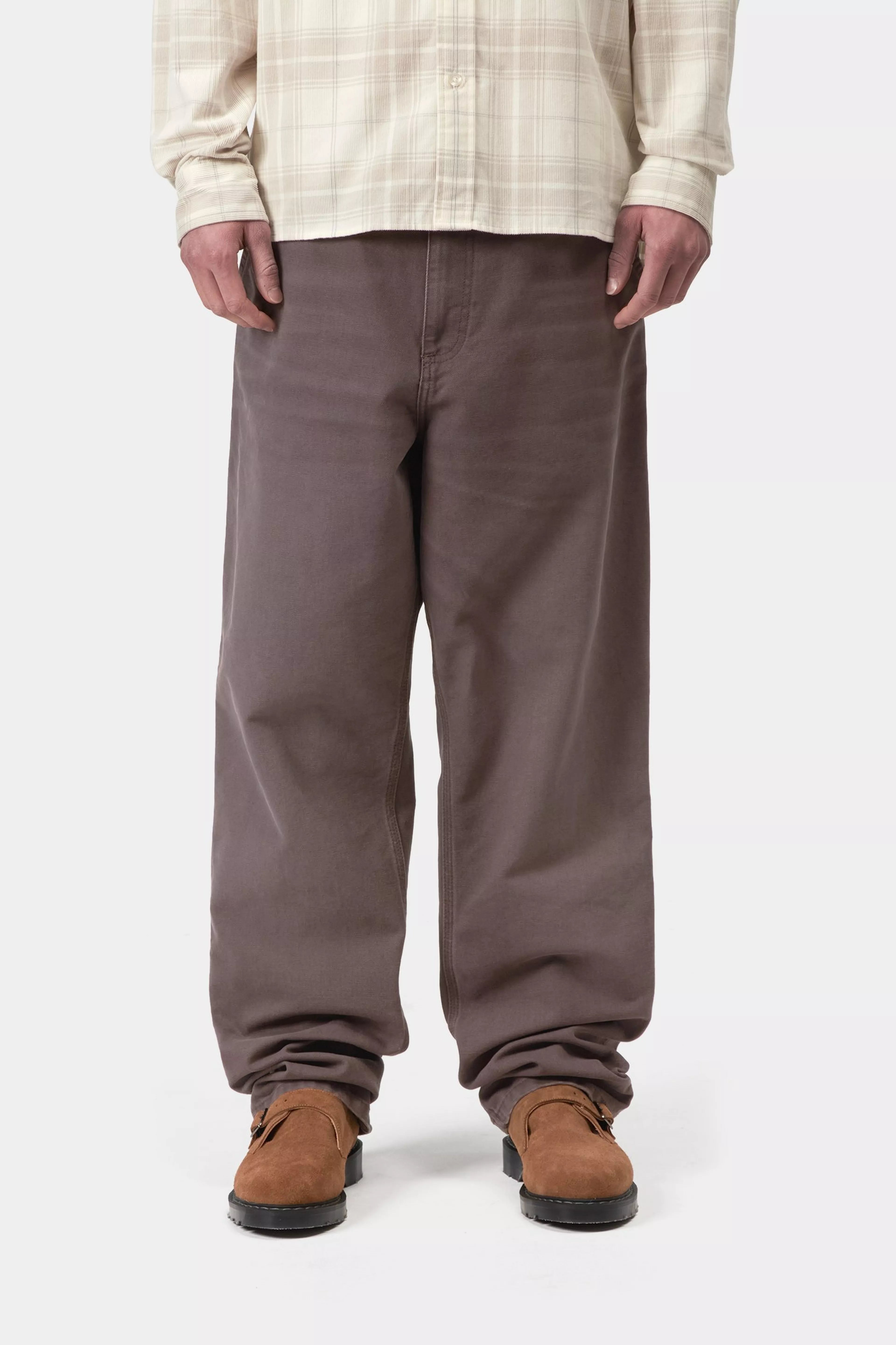 Single Knee Pant - Shale (stone canvas)