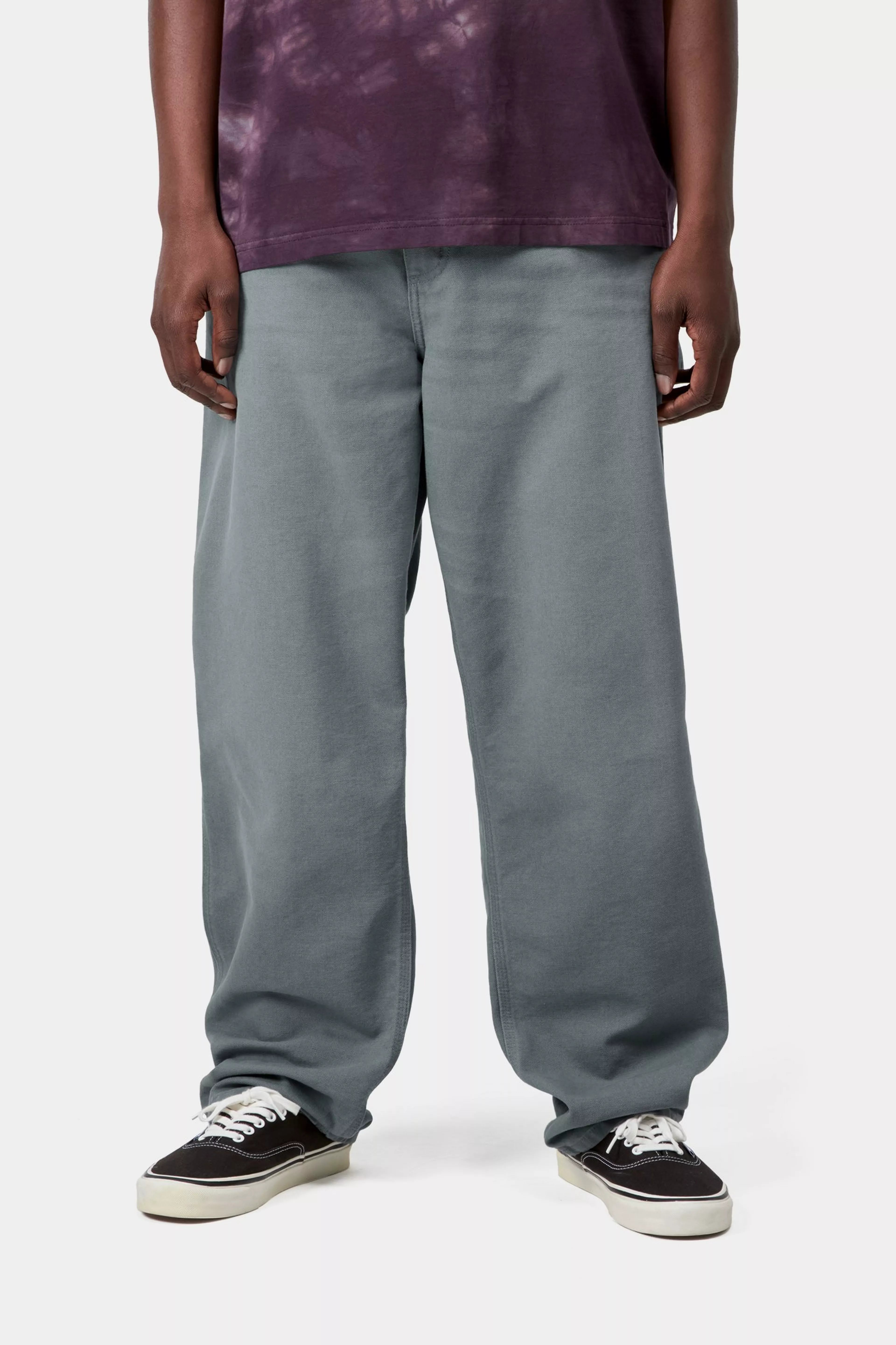 Single Knee Pant - Cozy Blue (stone canvas) 2