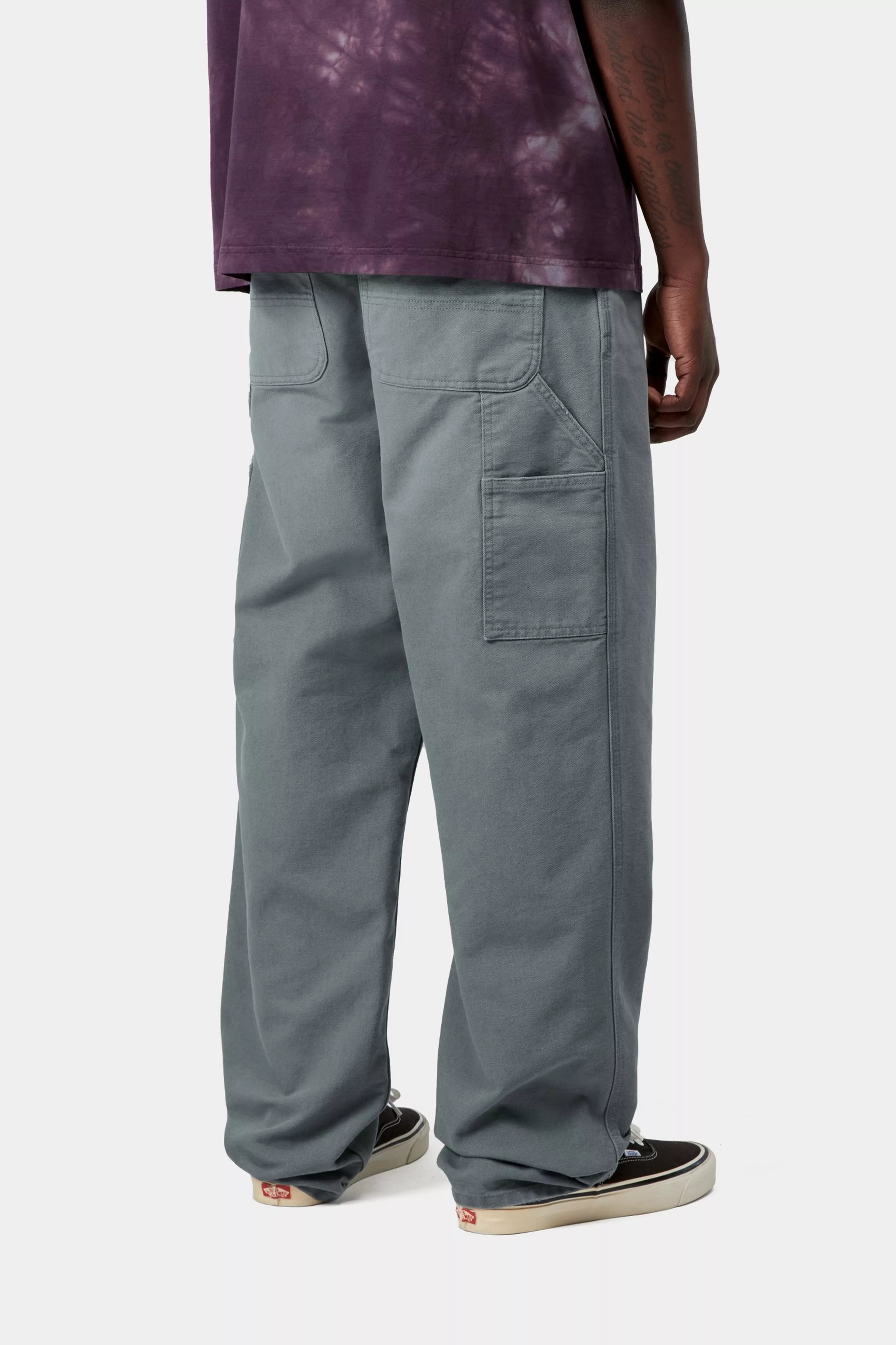 Single Knee Pant - Cozy Blue (stone canvas)