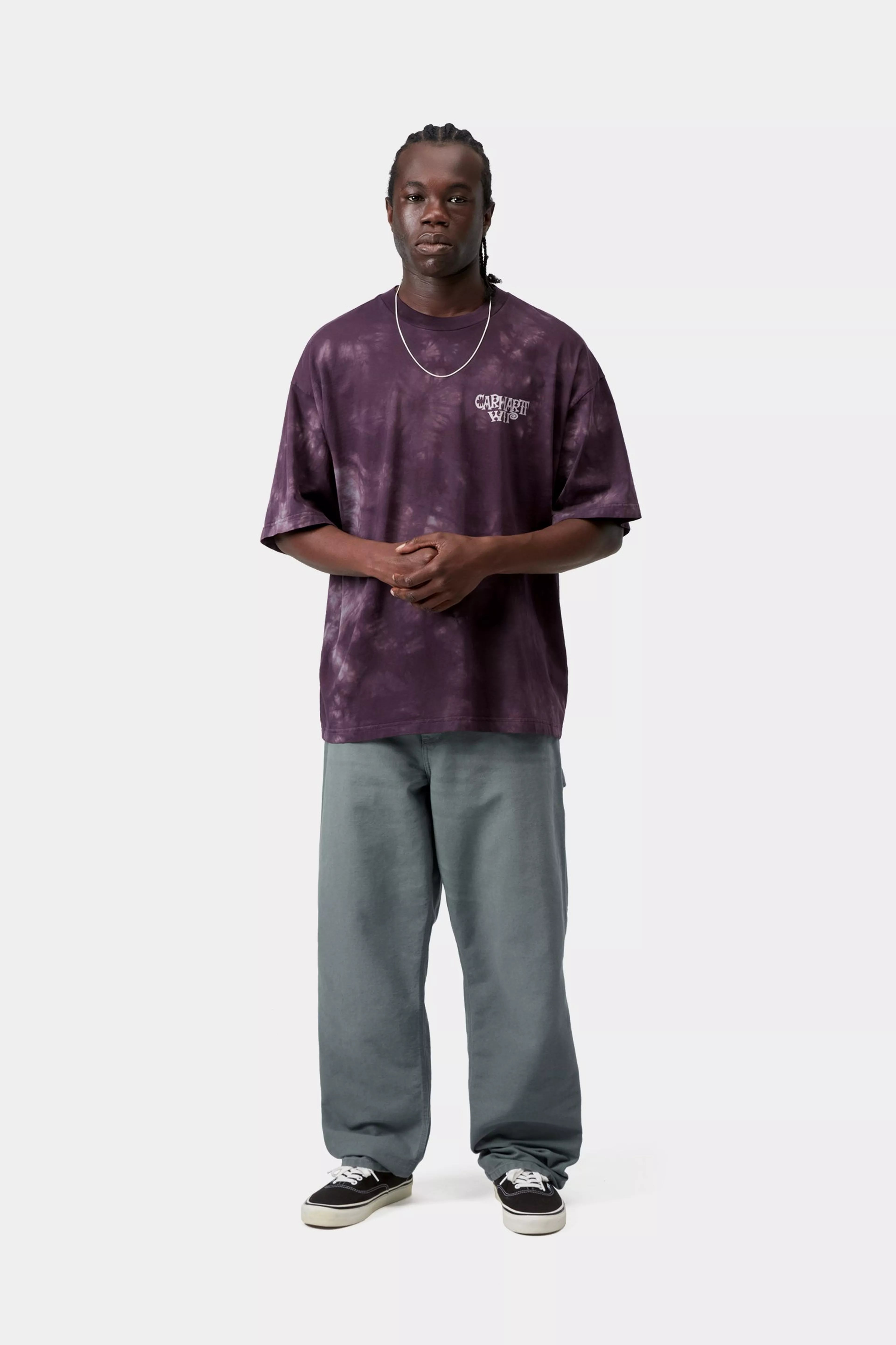 Single Knee Pant - Cozy Blue (stone canvas)