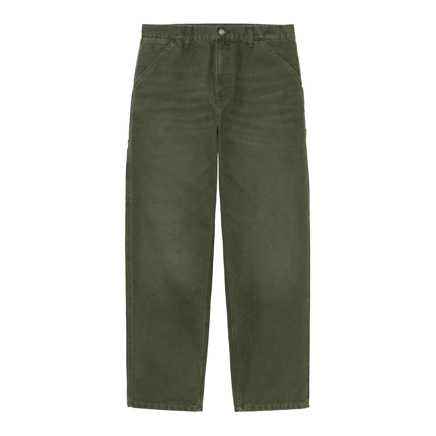 SINGLE KNEE PANT  - Olive (stone canvas)