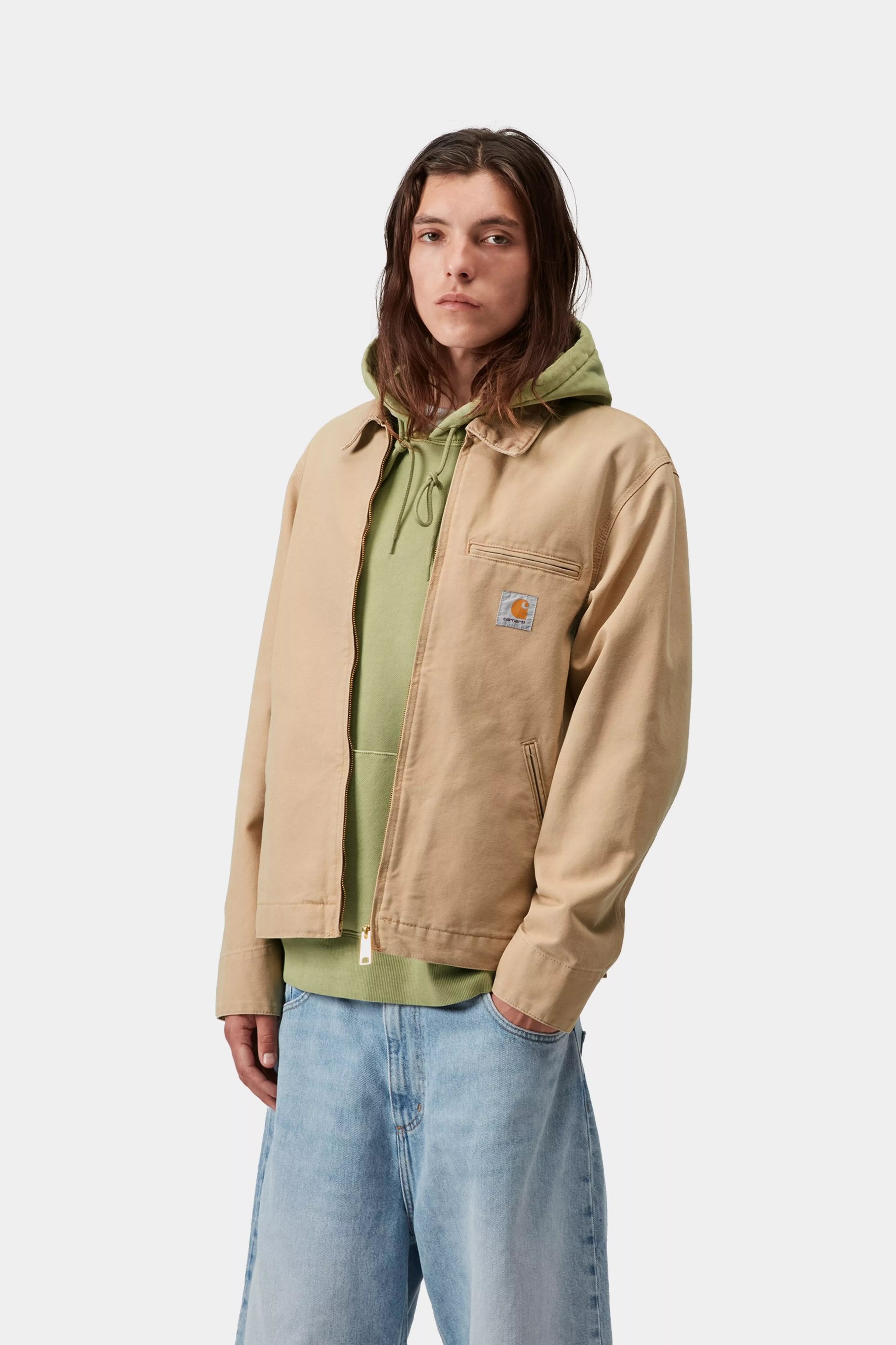 Detroit Jacket - Dusty H Brown / Dusty H Brown (stone canvas)