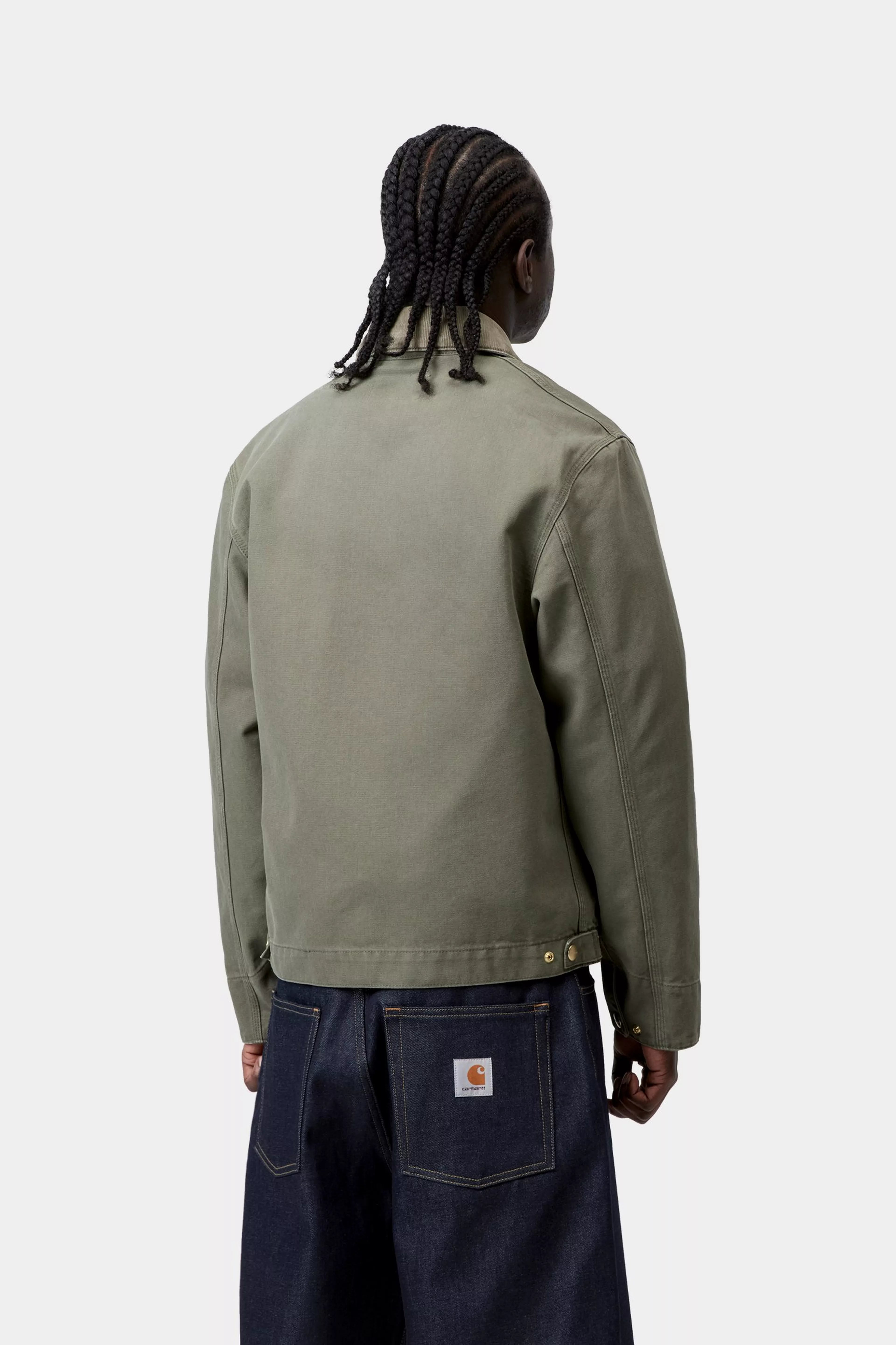 Detroit Jacket - Leaf / Leaf (stone canvas) 3