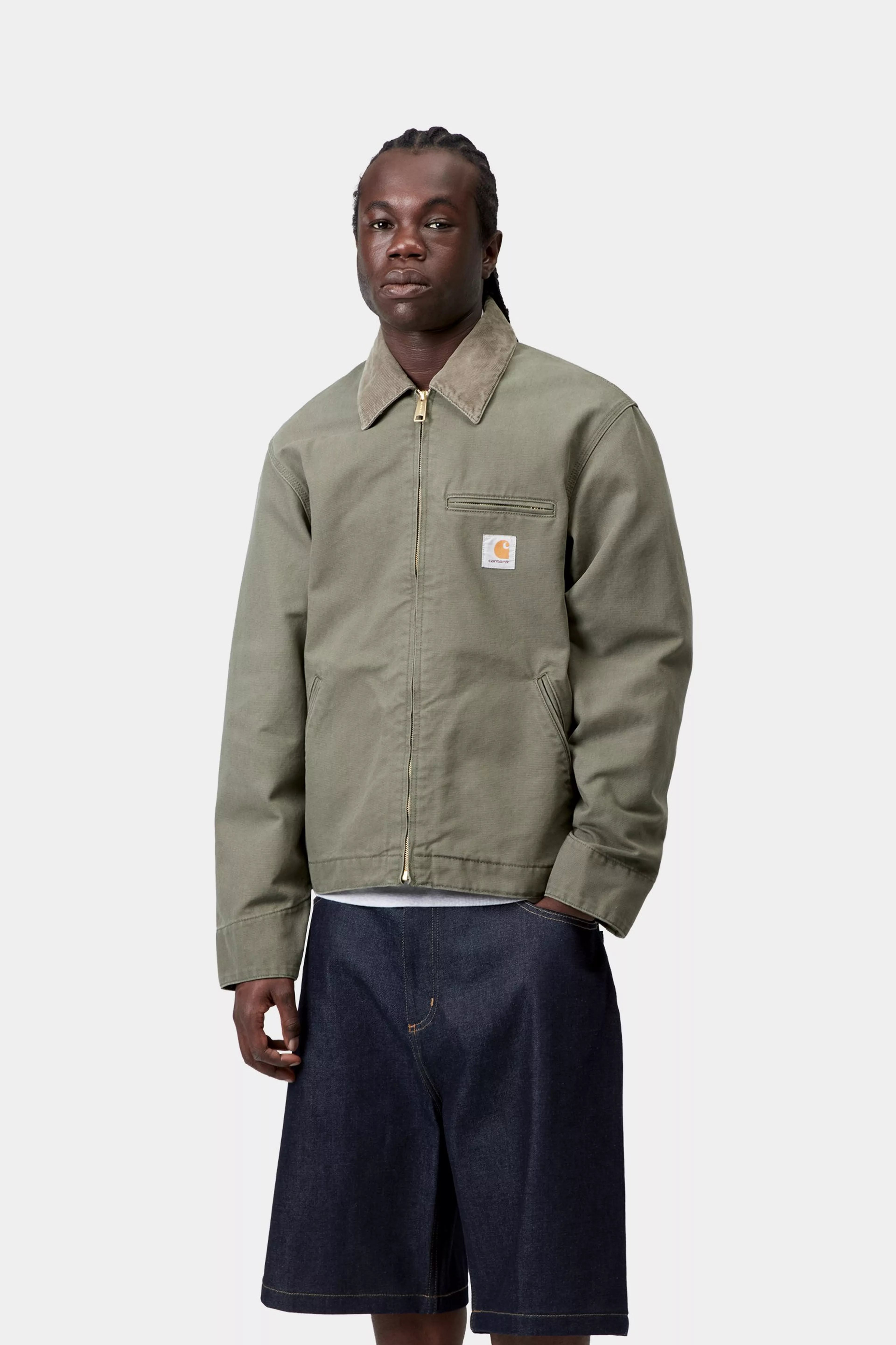 Detroit Jacket - Leaf / Leaf (stone canvas)
