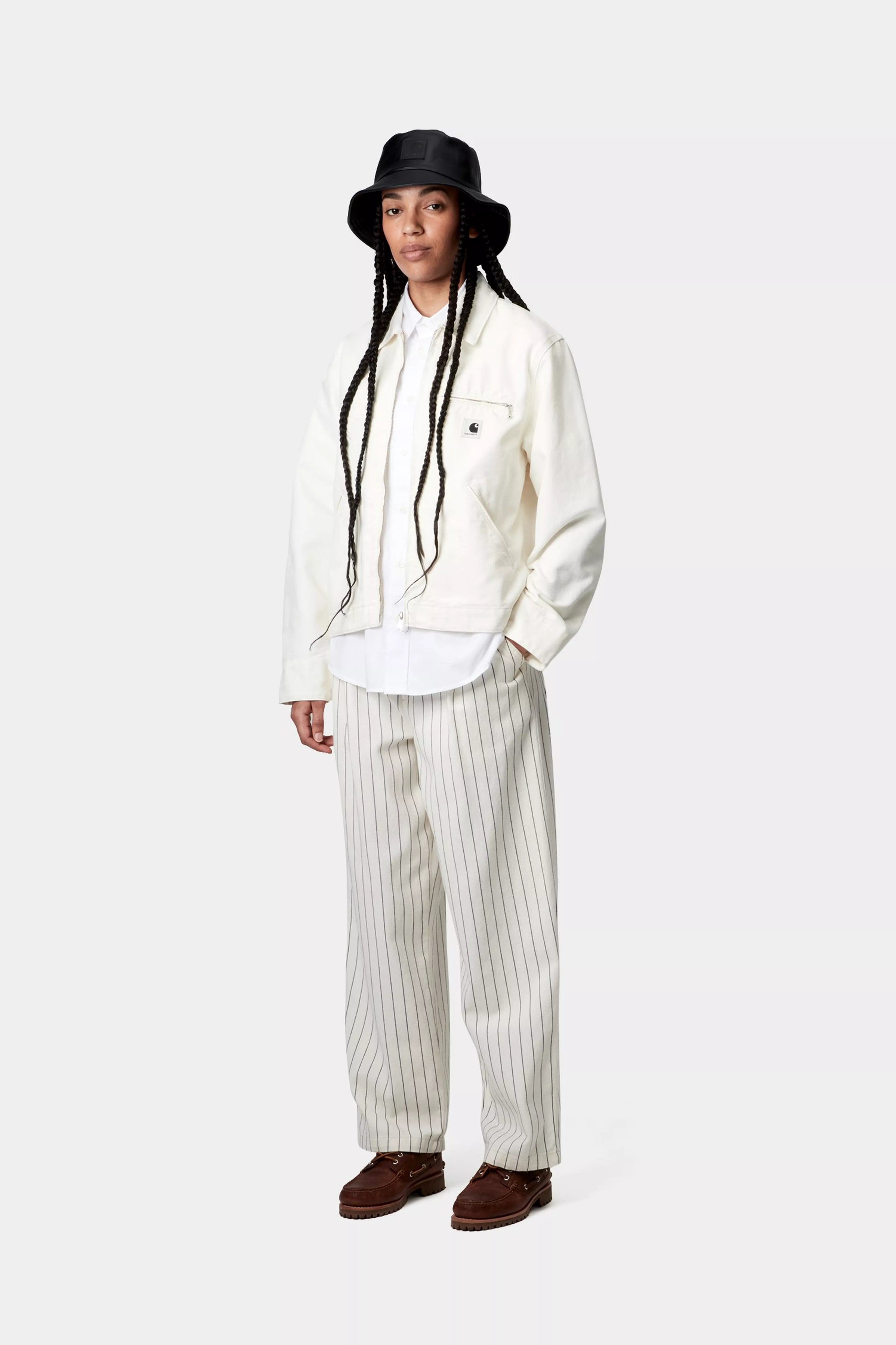 W' OG Detroit Jacket - Wax / Wax (rinsed) 5