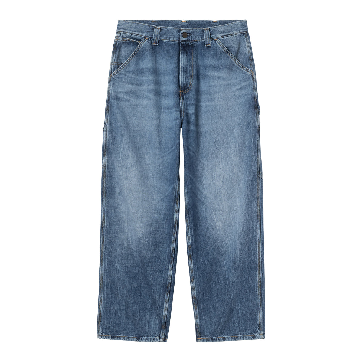 OG Single Knee Pant - Blue marble used wash