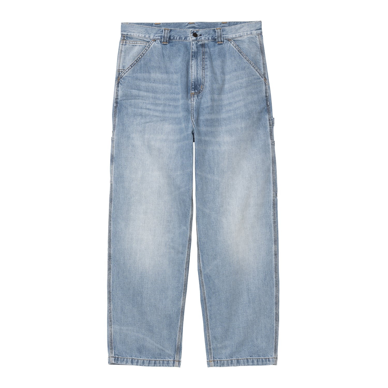 OG SINGLE KNEE PANT  - Blue (burst washed)