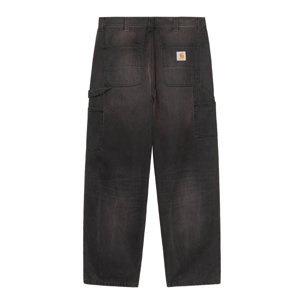 OG Single Knee Pant - Black tobacco used wash