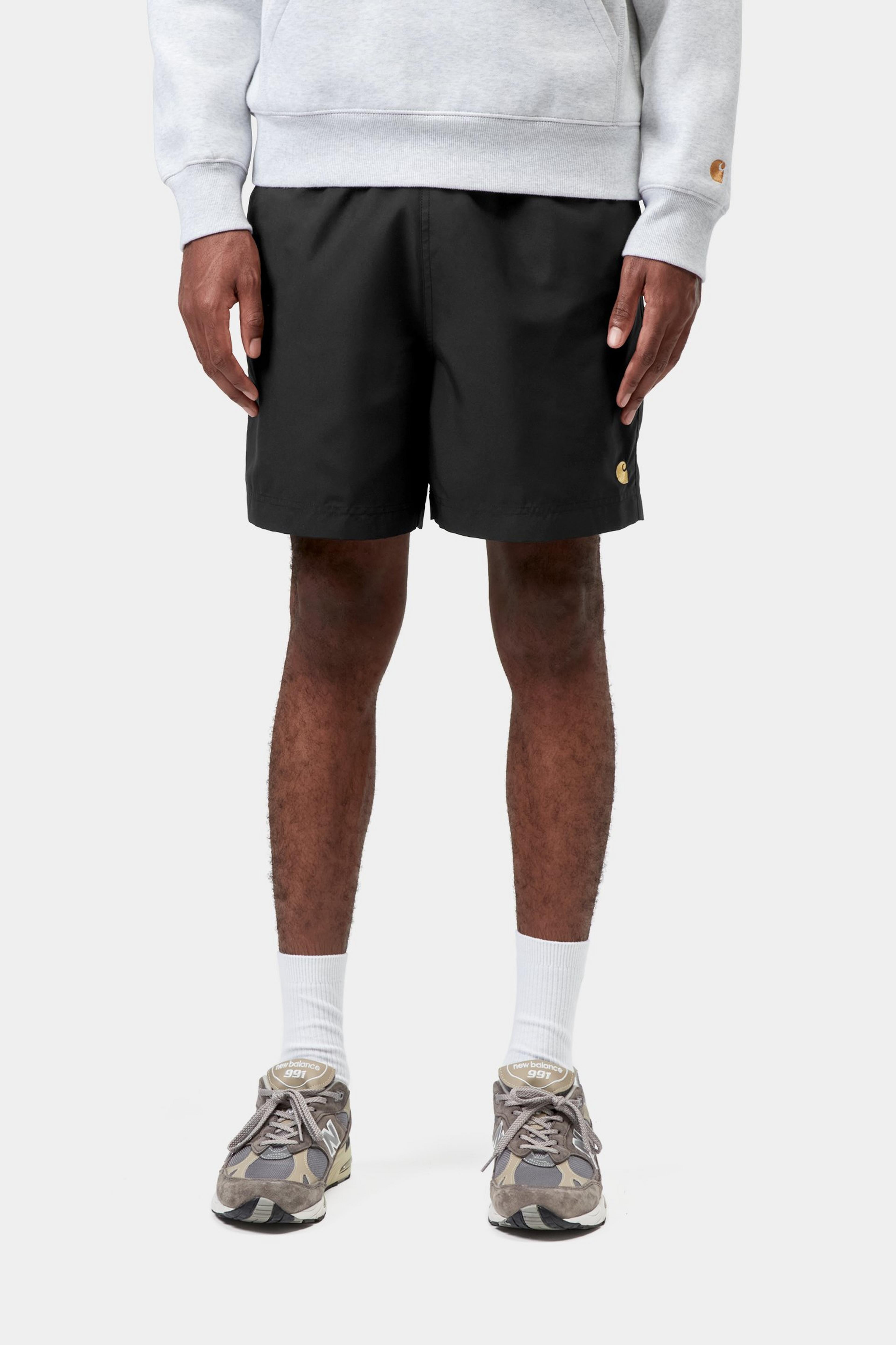 Chase Swim Trunks - Black / Gold