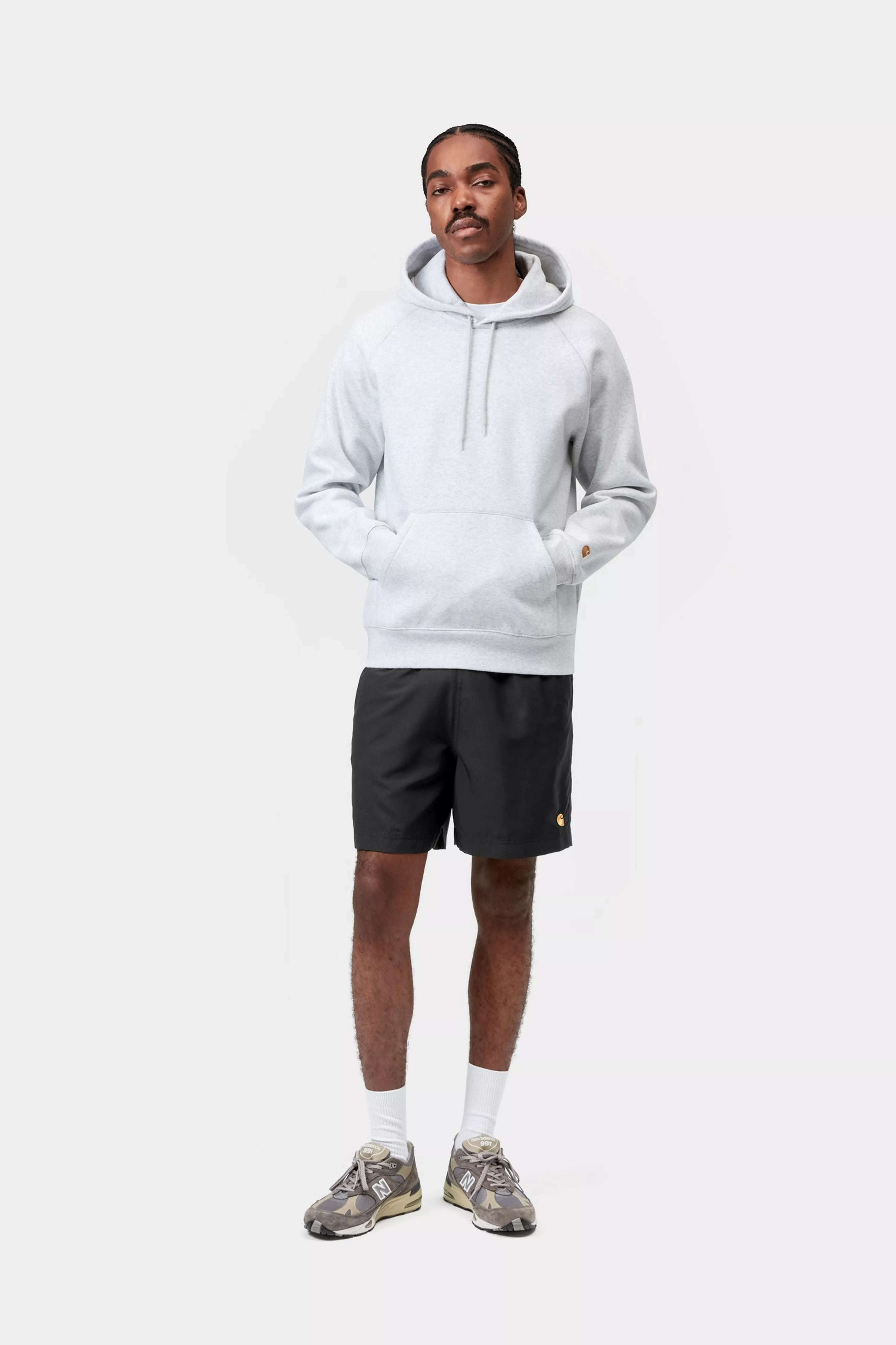 Chase Swim Trunks - Black / Gold 5