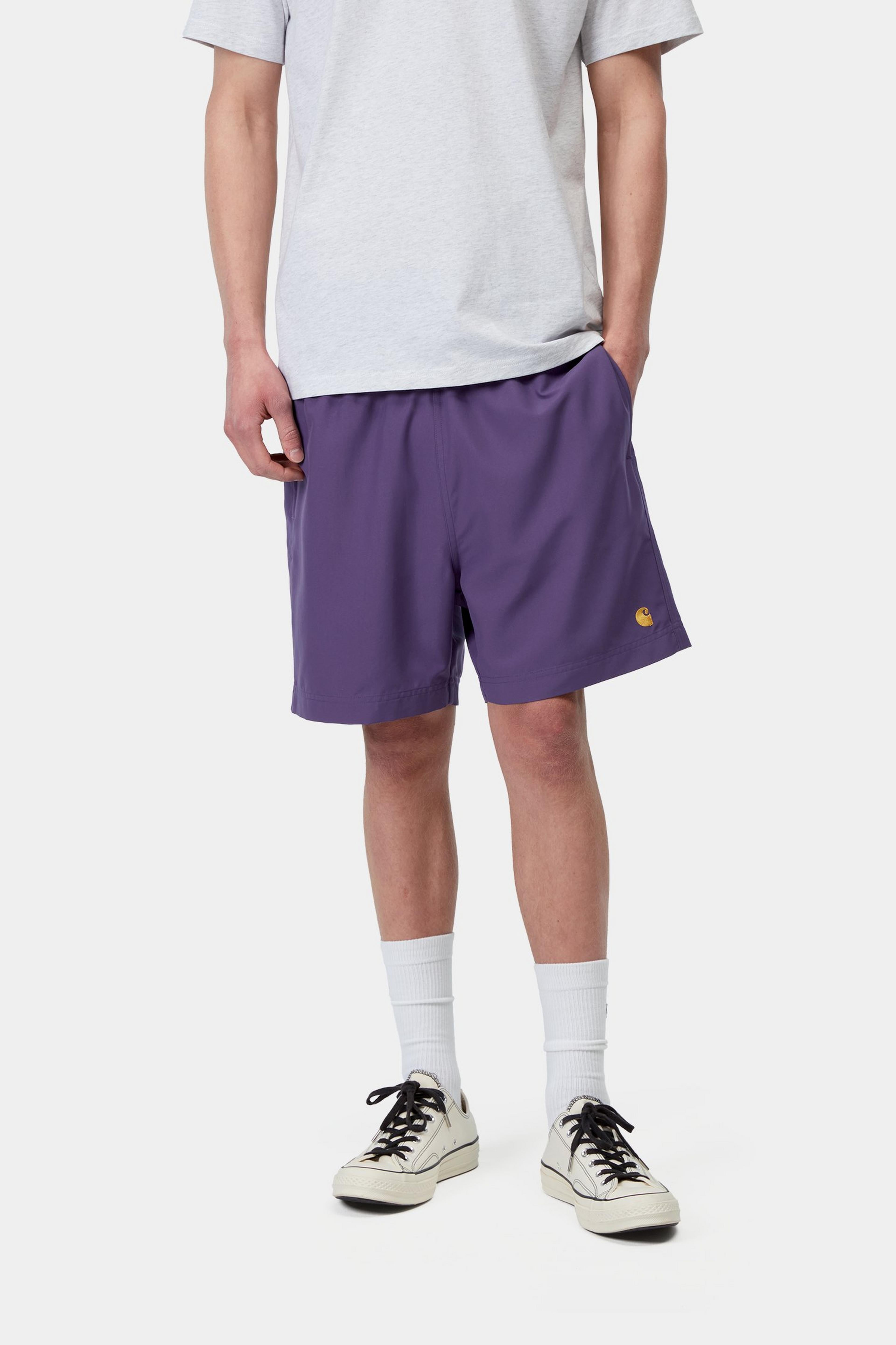 Chase Swim Trunks - Calla / Gold