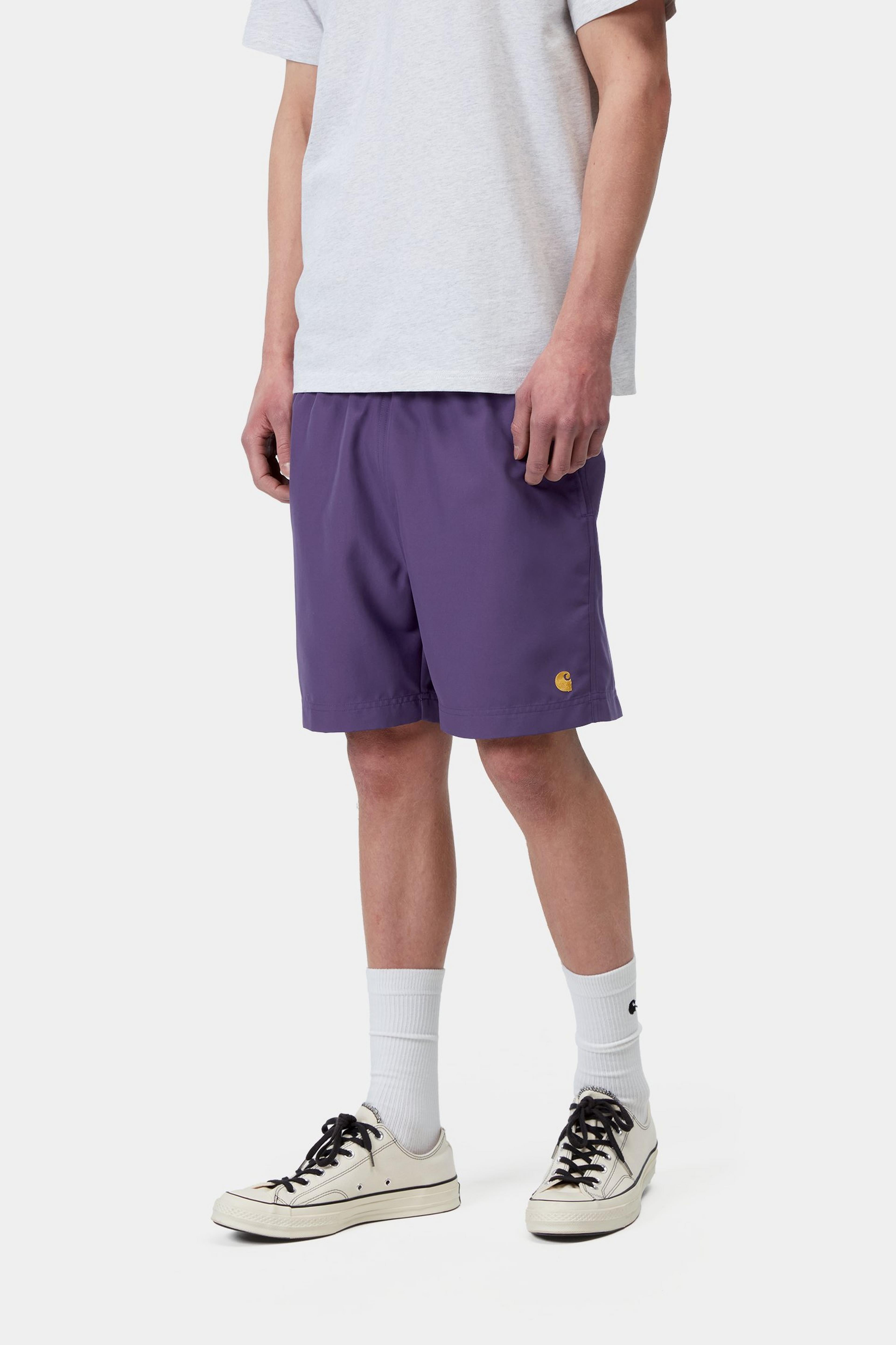 Chase Swim Trunks - Calla / Gold