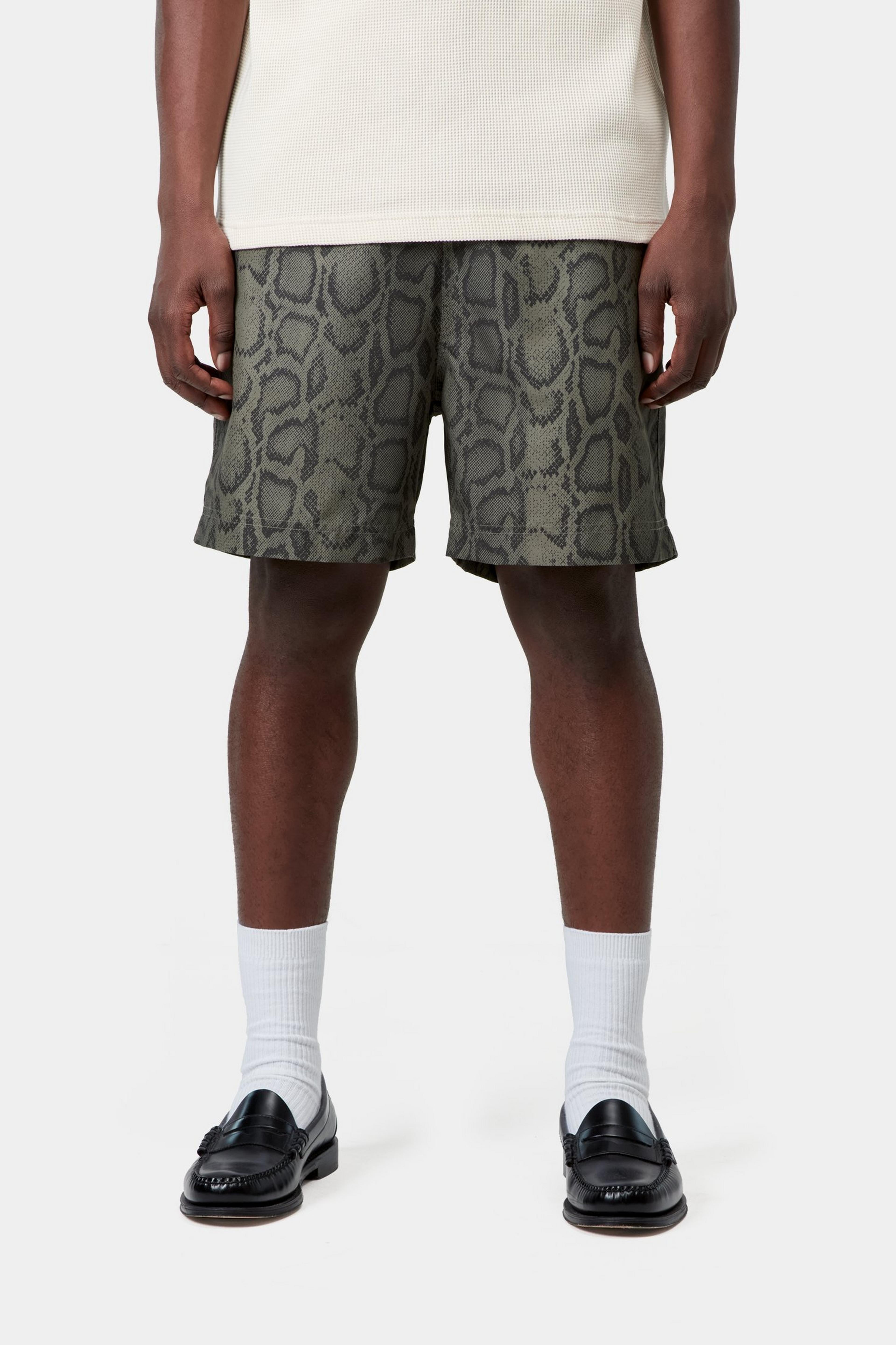 Slater Swim Trunks - Snake Camo, Leaf
