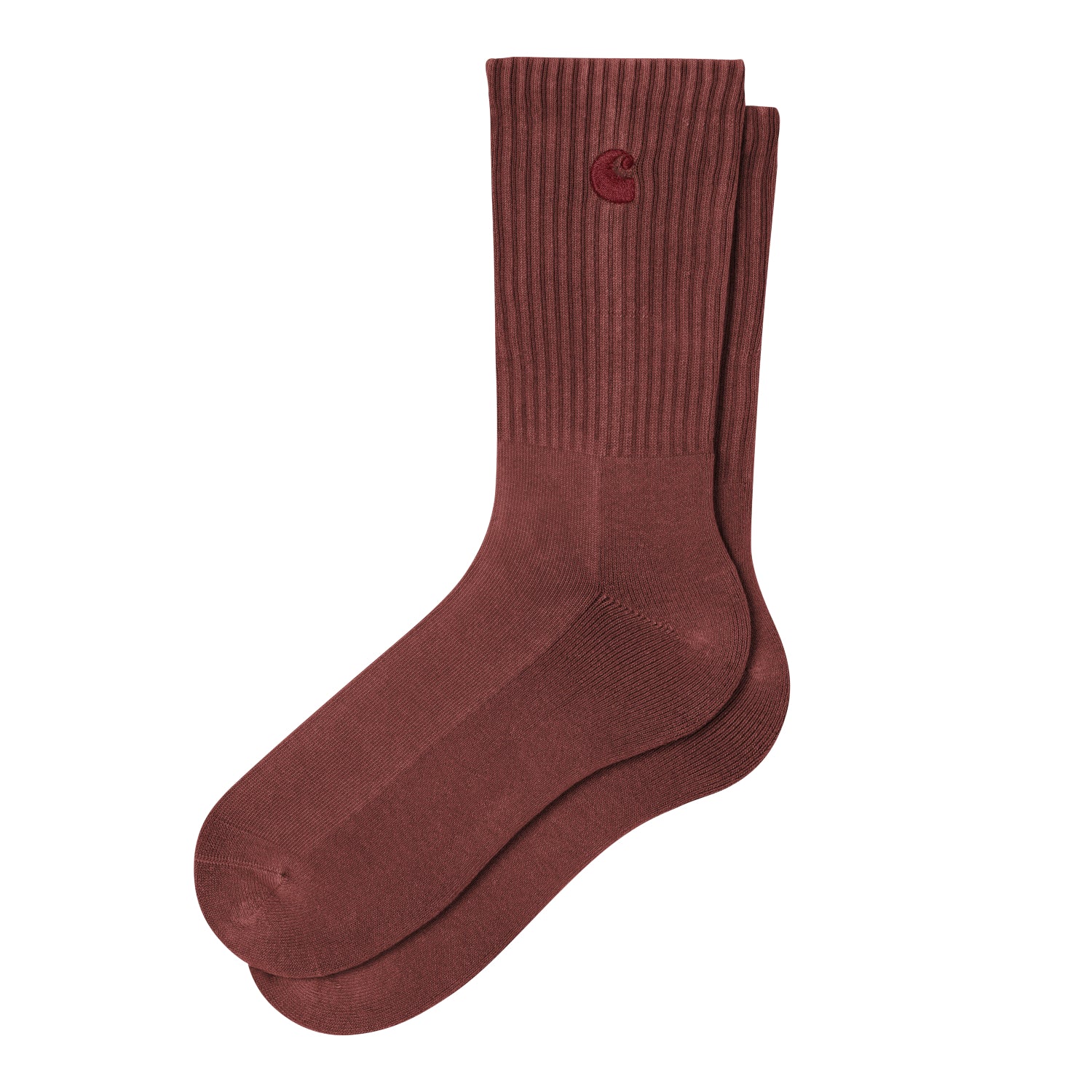 Hudson Socks - Marsala (chalk wash)