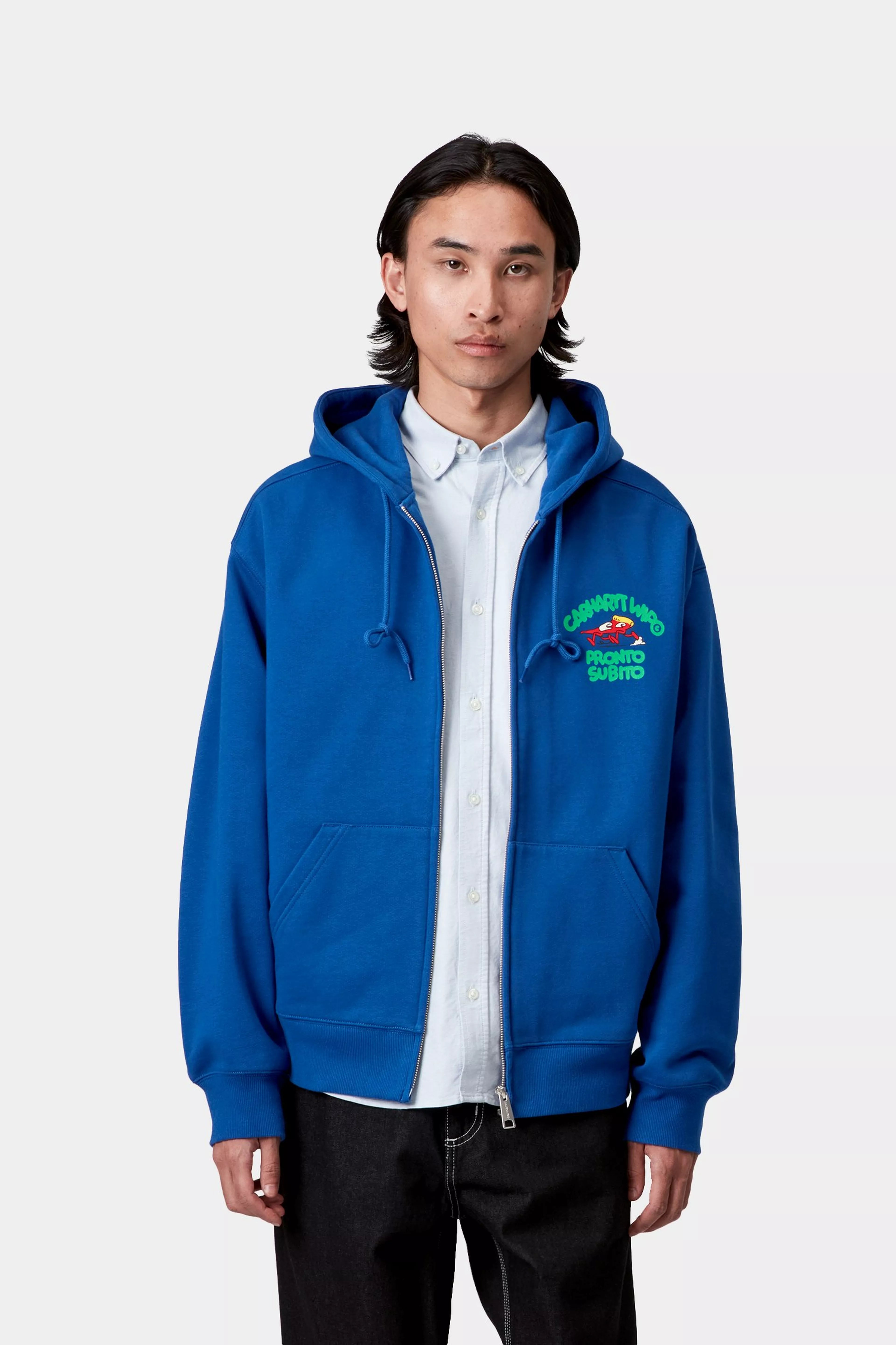 HOODED PRONTO SWEAT JACKET - Wolfsbane 4