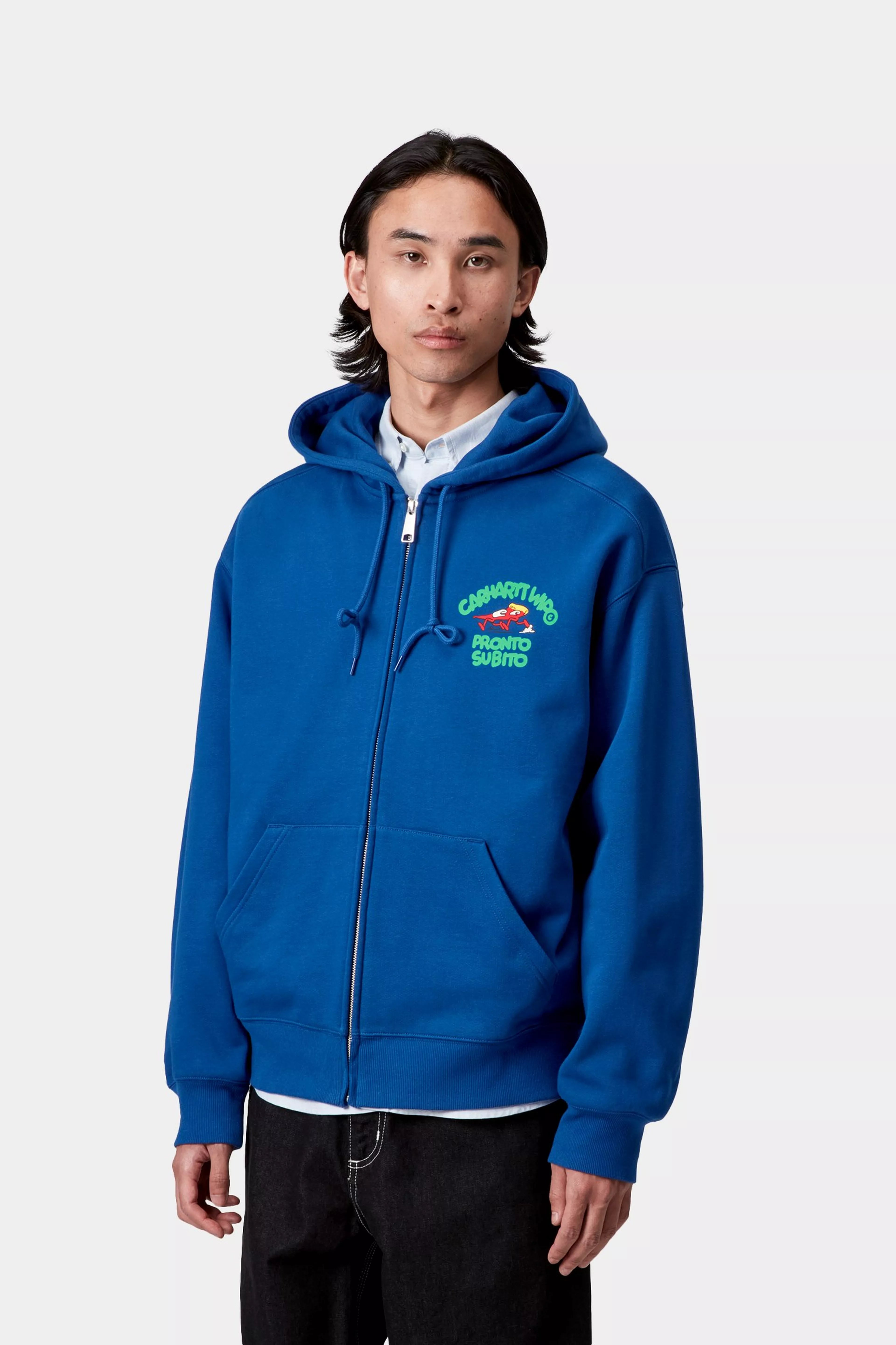 HOODED PRONTO SWEAT JACKET - Wolfsbane 2