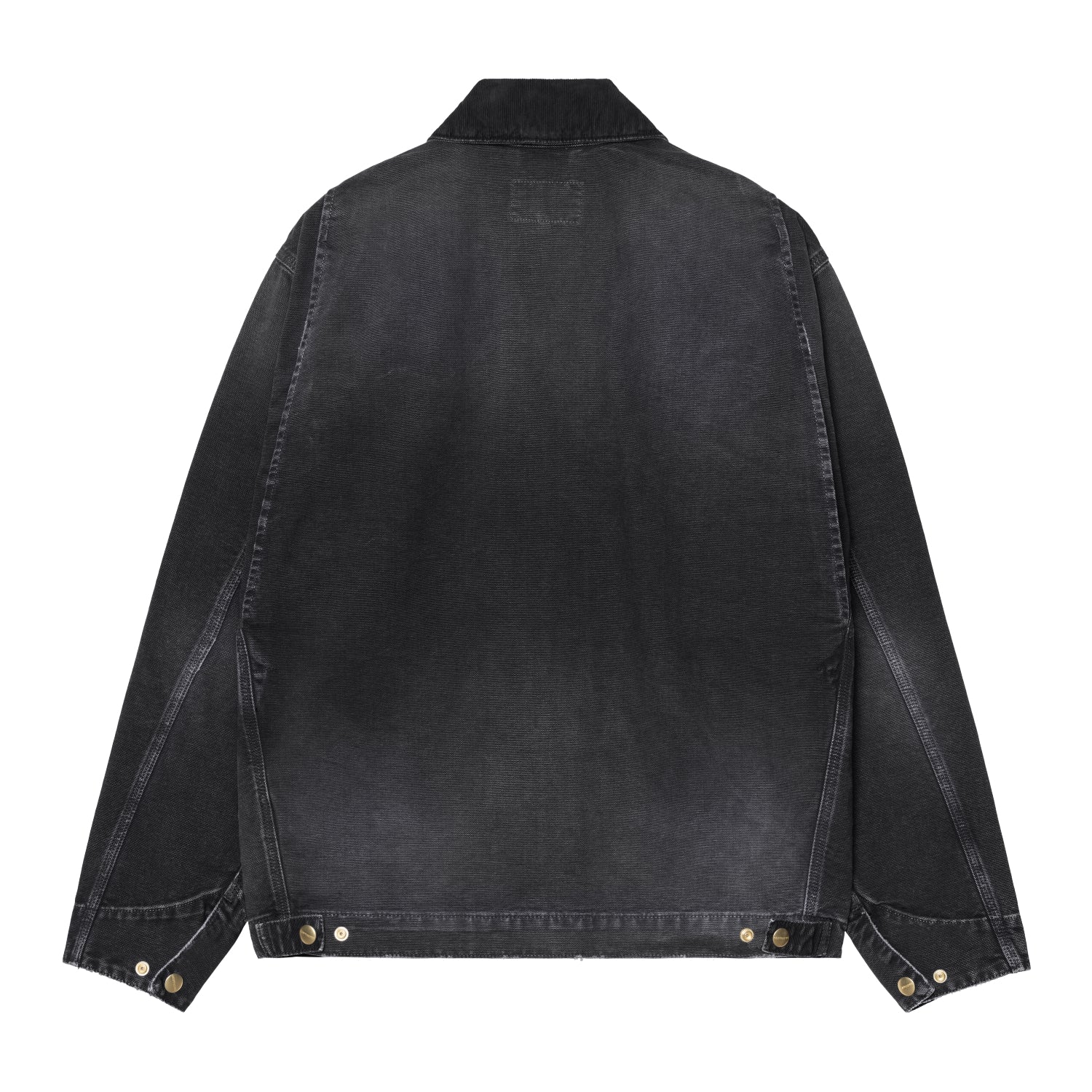 OG Detroit Jacket - Black / Black, Destroy wash