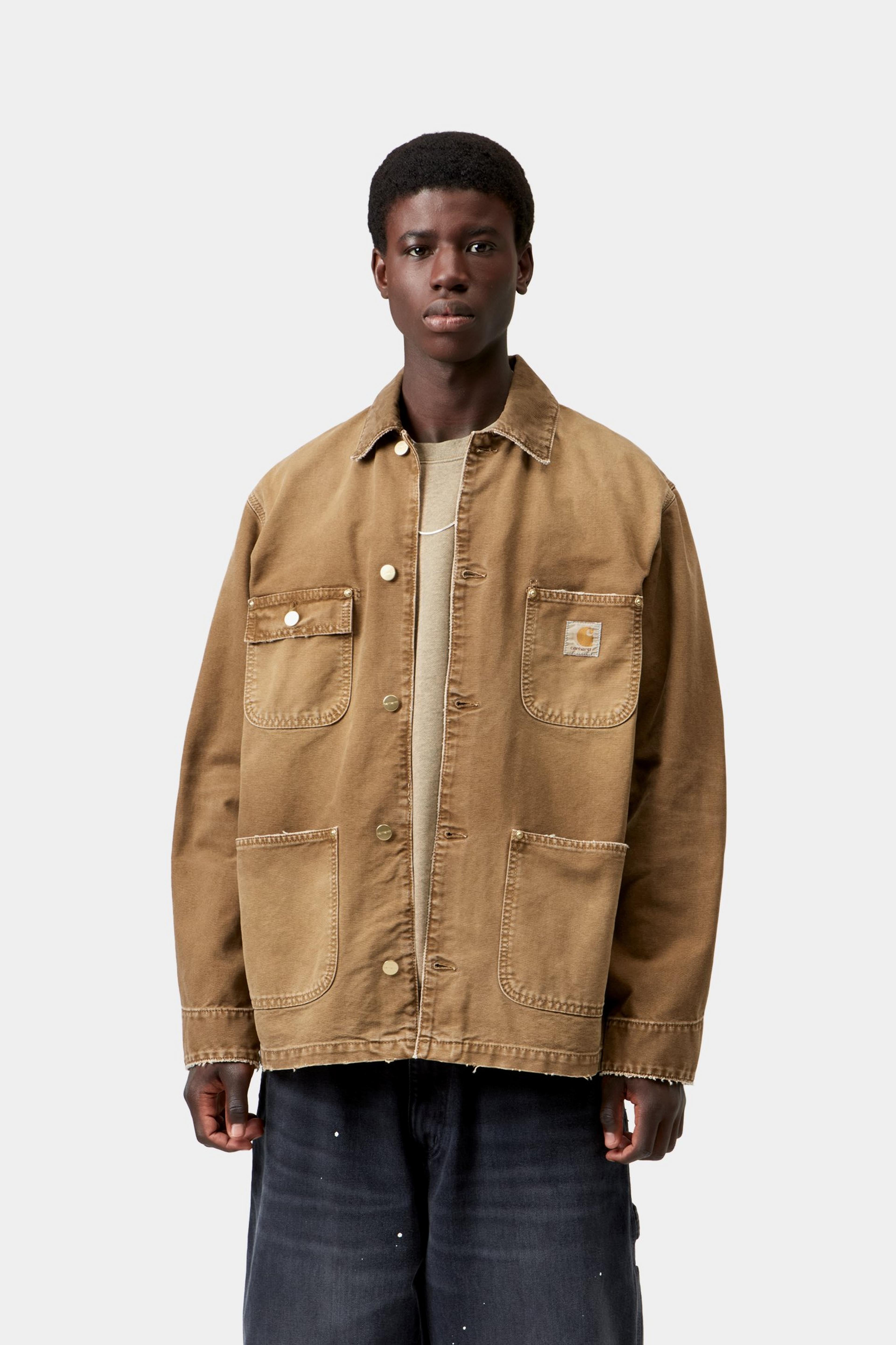 OG Chore Coat - Hamilton Brown / Hamilton Brown, Destroy wash