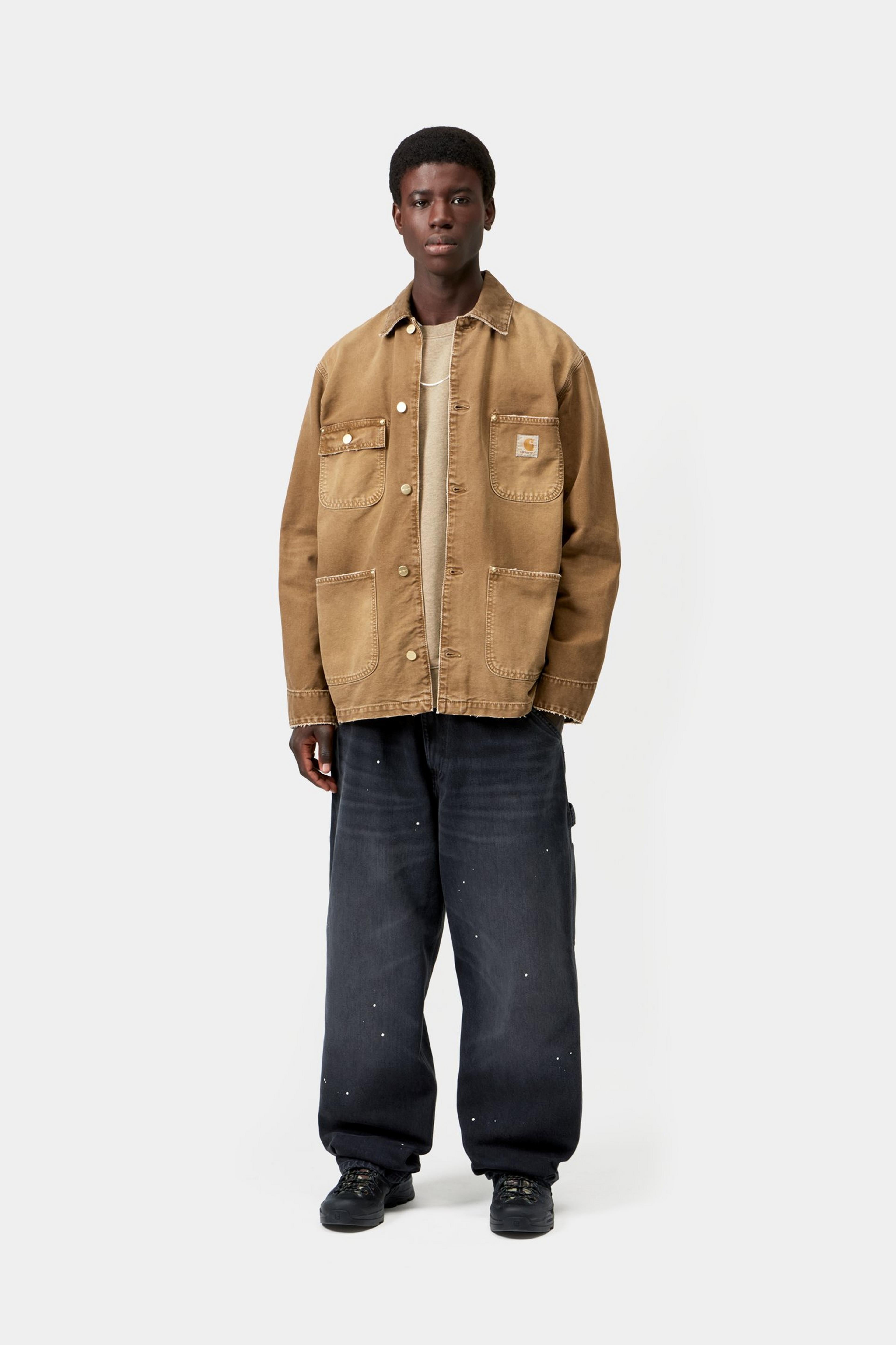 OG Chore Coat - Hamilton Brown / Hamilton Brown, Destroy wash