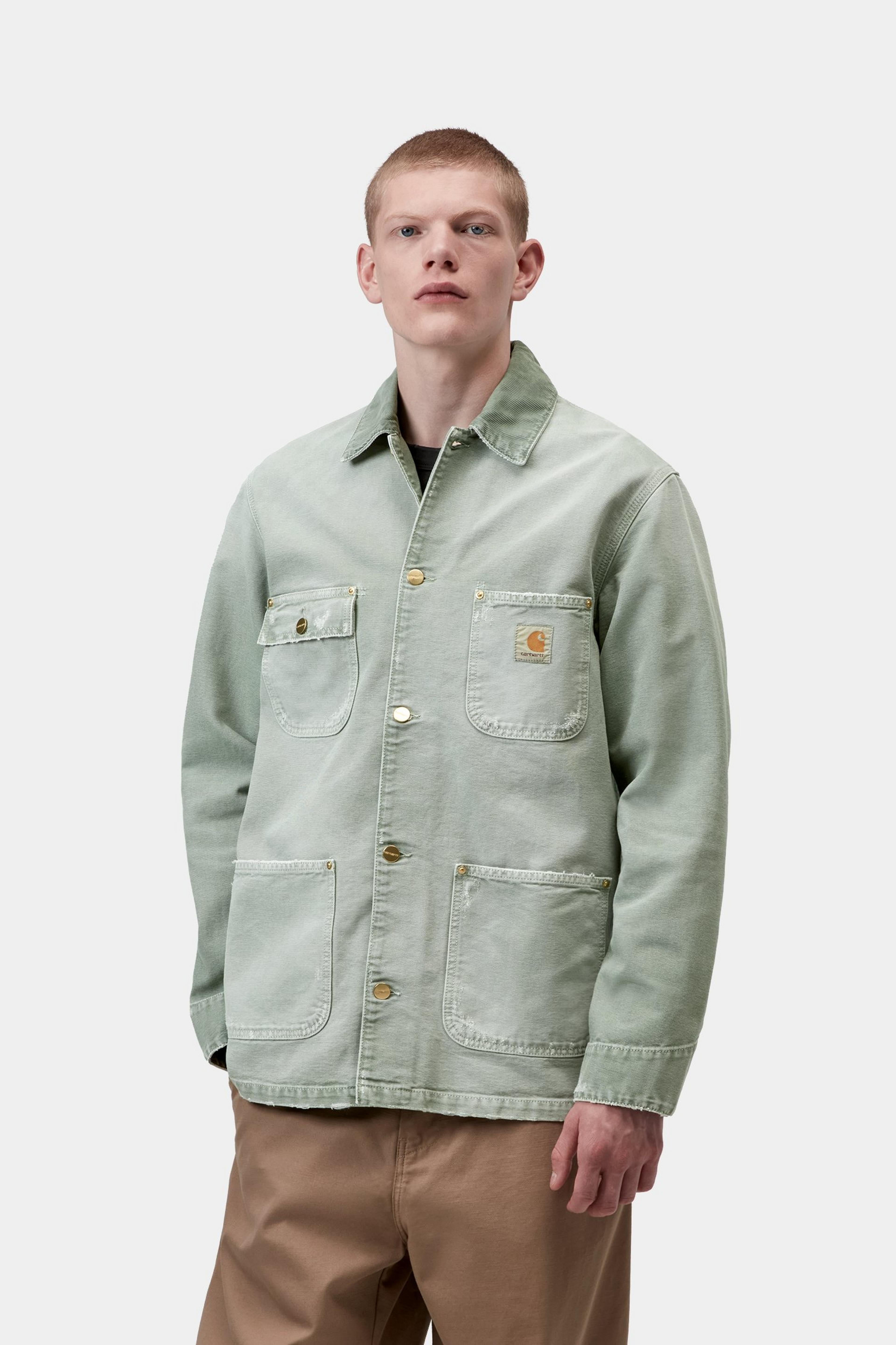 OG Chore Coat - Shady Green / Shady Green, Destroy wash