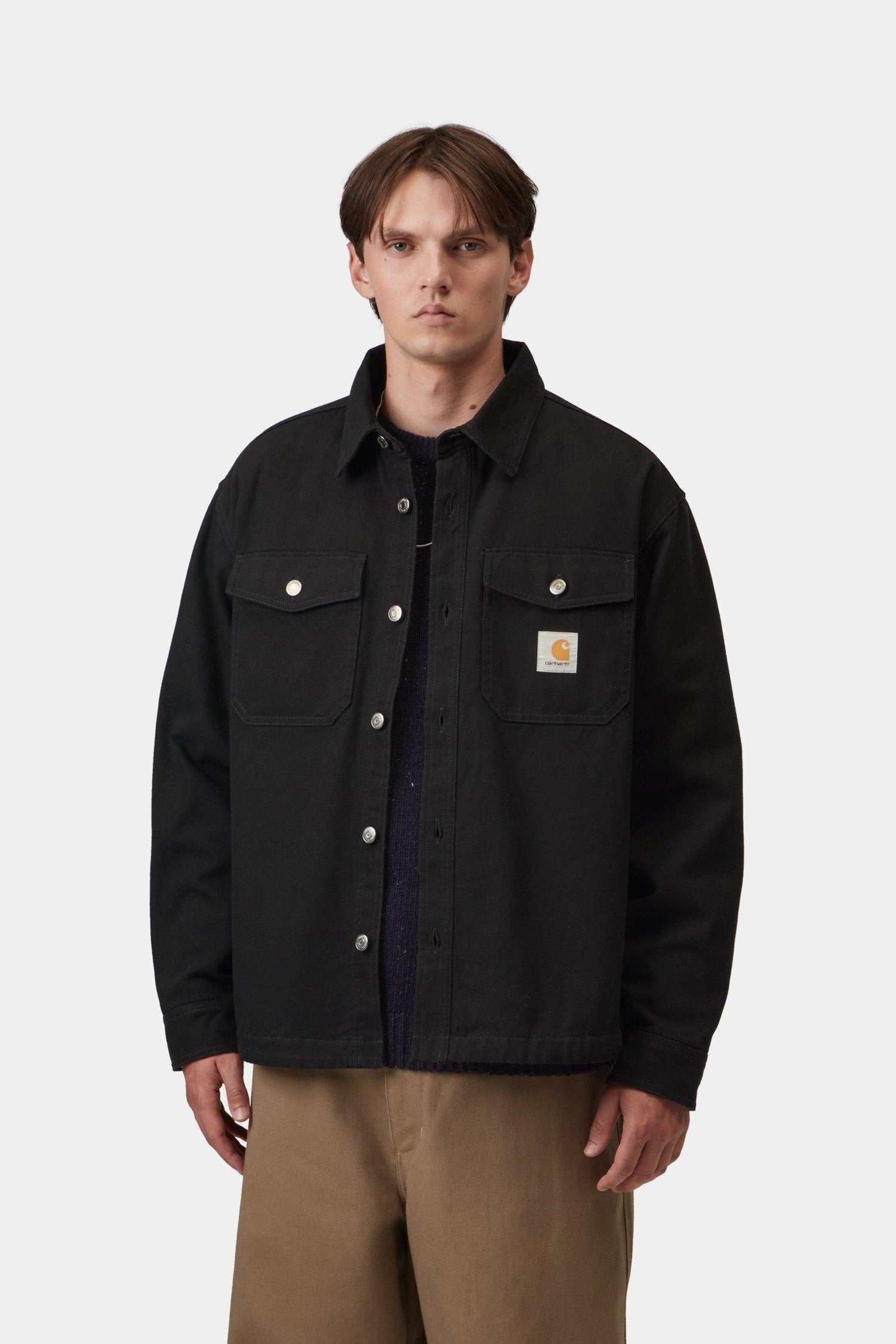 Selby Shirt Jac - Black 2
