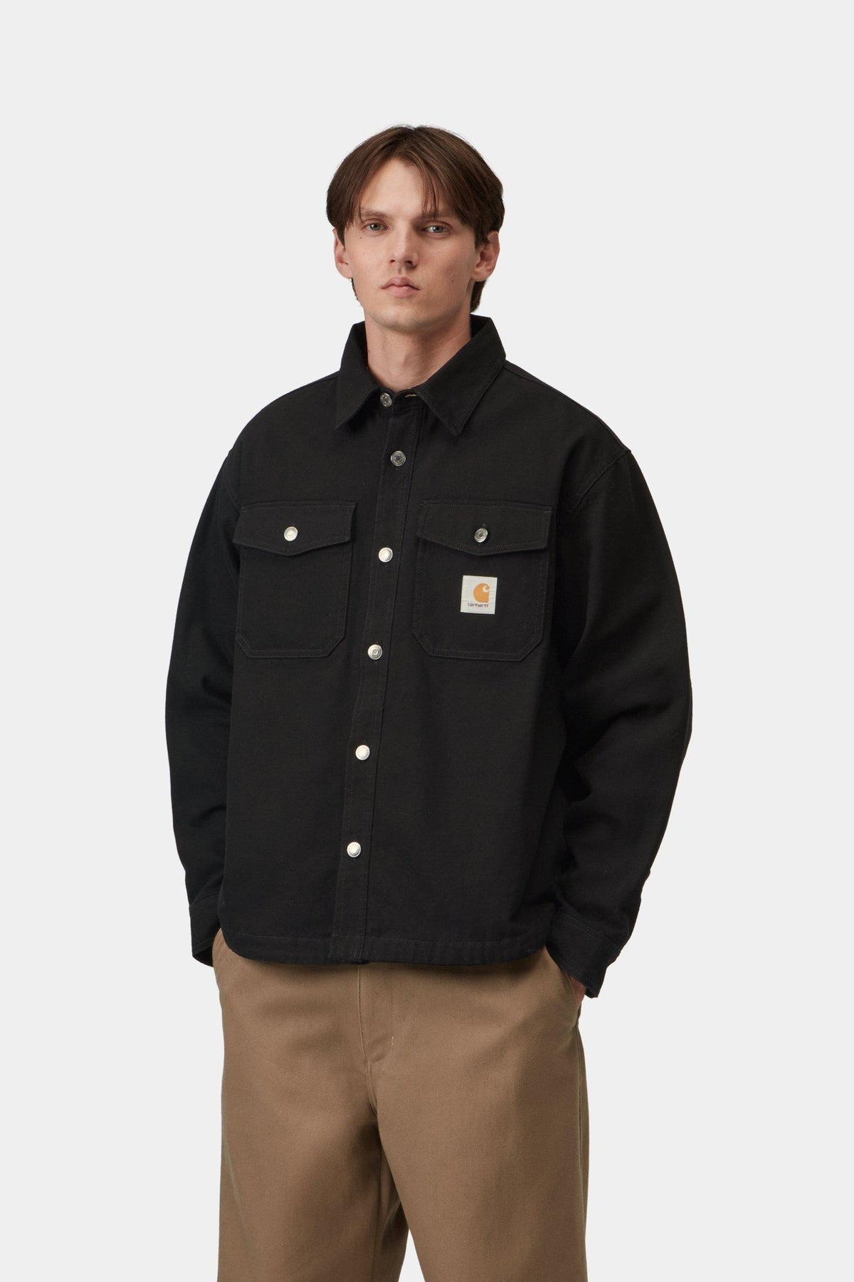 Selby Shirt Jac - Black