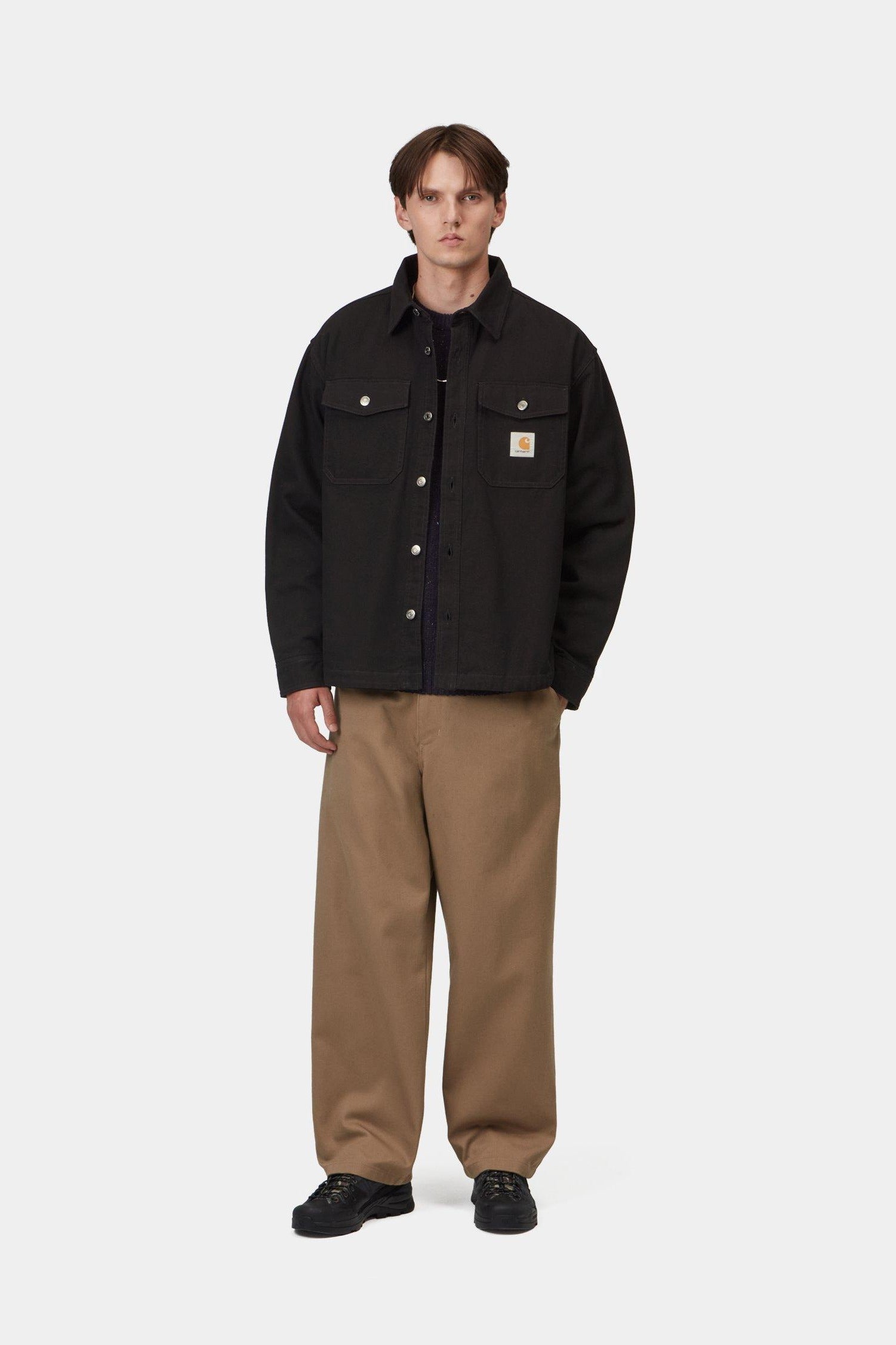 Selby Shirt Jac - Black 5