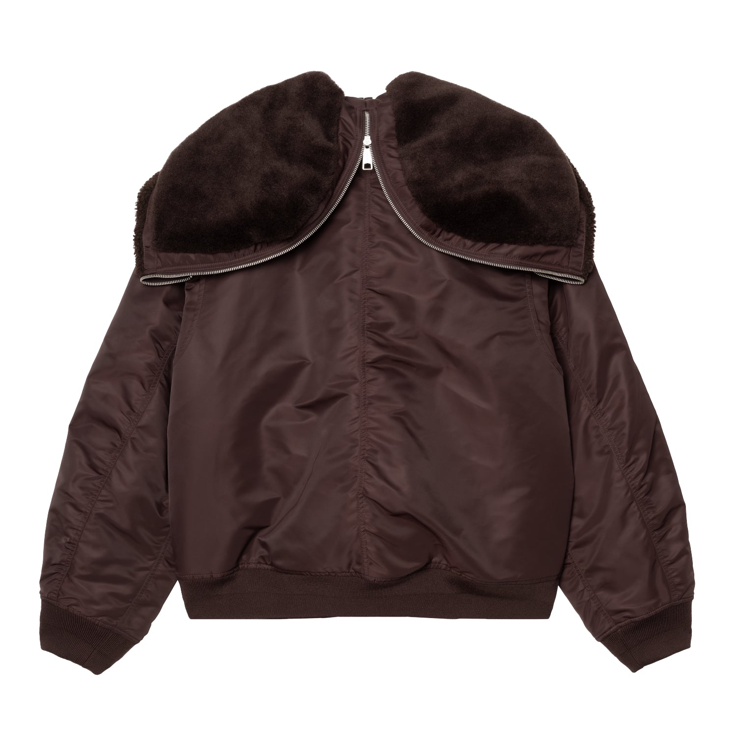 HOODED OLTERA BOMBER  - Palisander / Angelite 10
