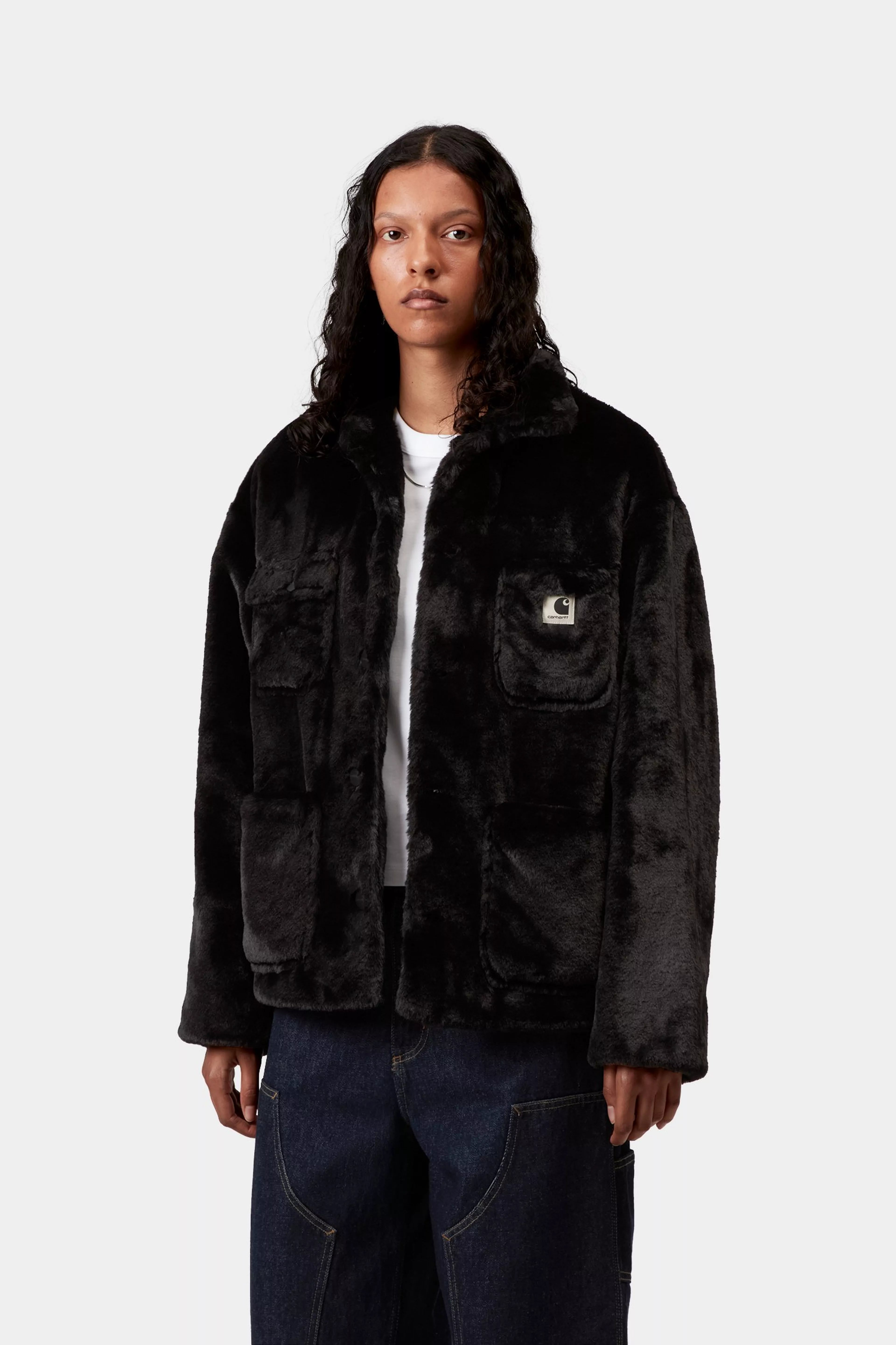 W' OLNEY MICHIGAN COAT  - Black