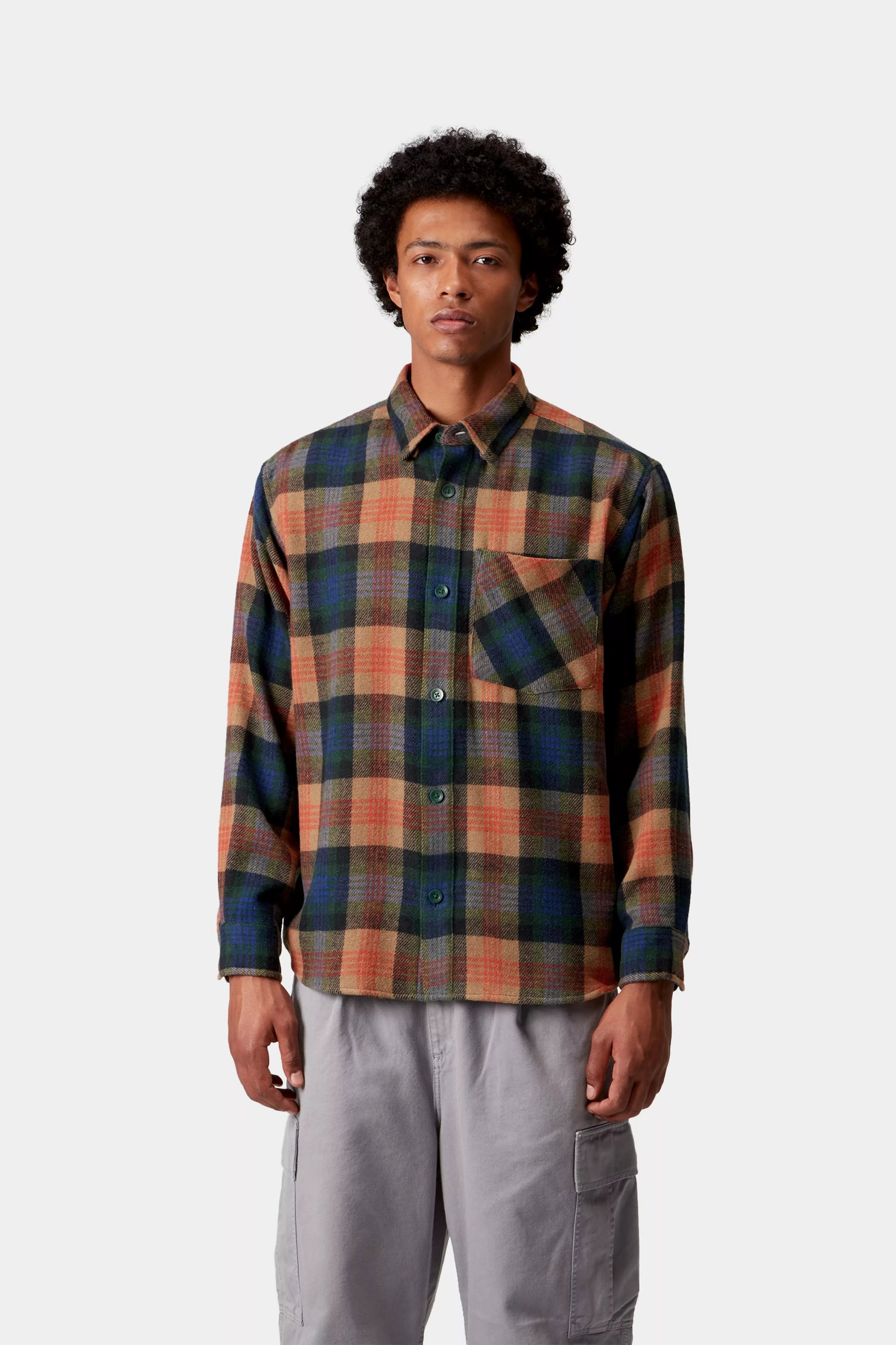 L/S DERN SHIRT  - Dern Check, Sycamore Tree