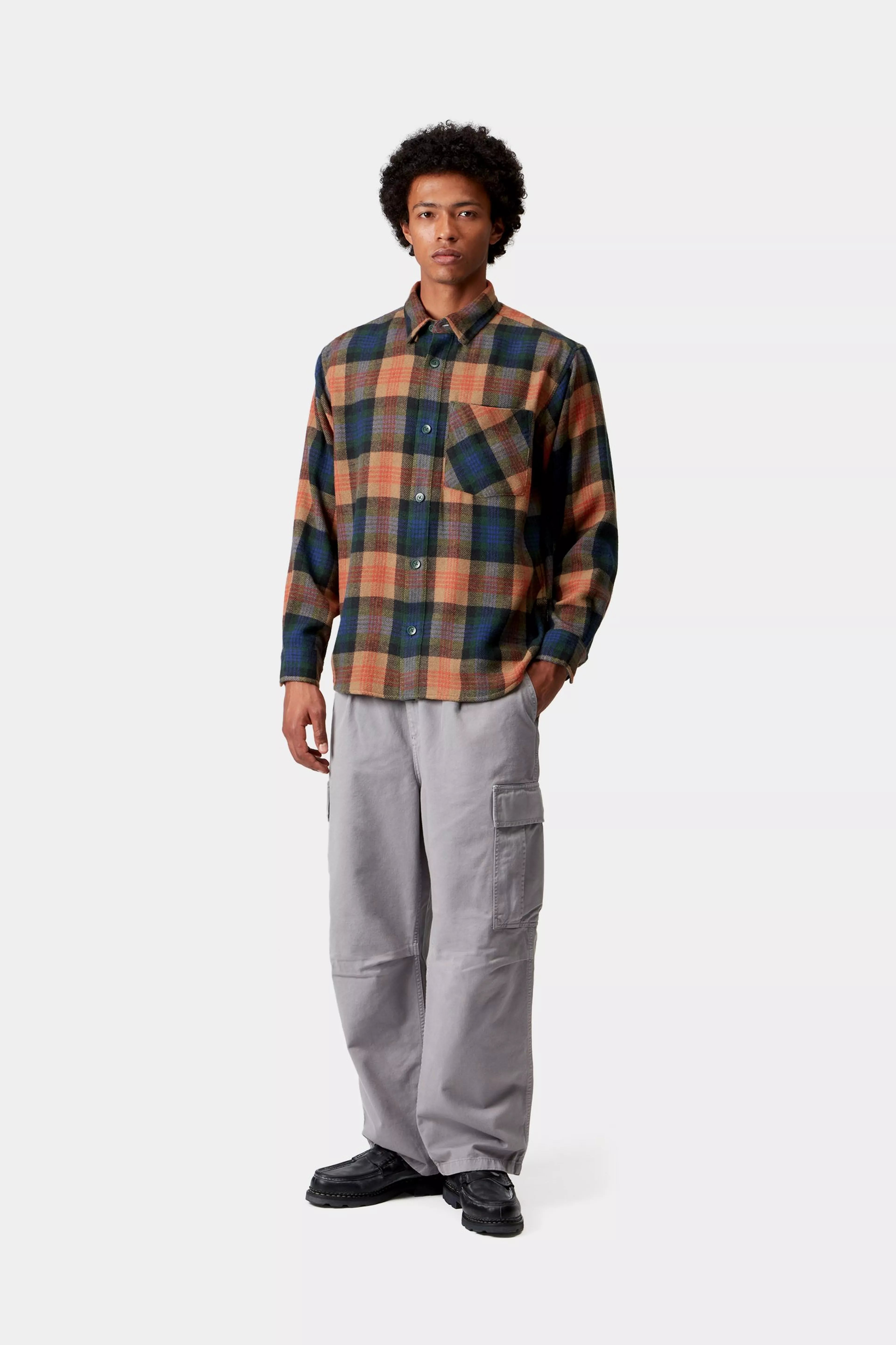 L/S DERN SHIRT  - Dern Check, Sycamore Tree