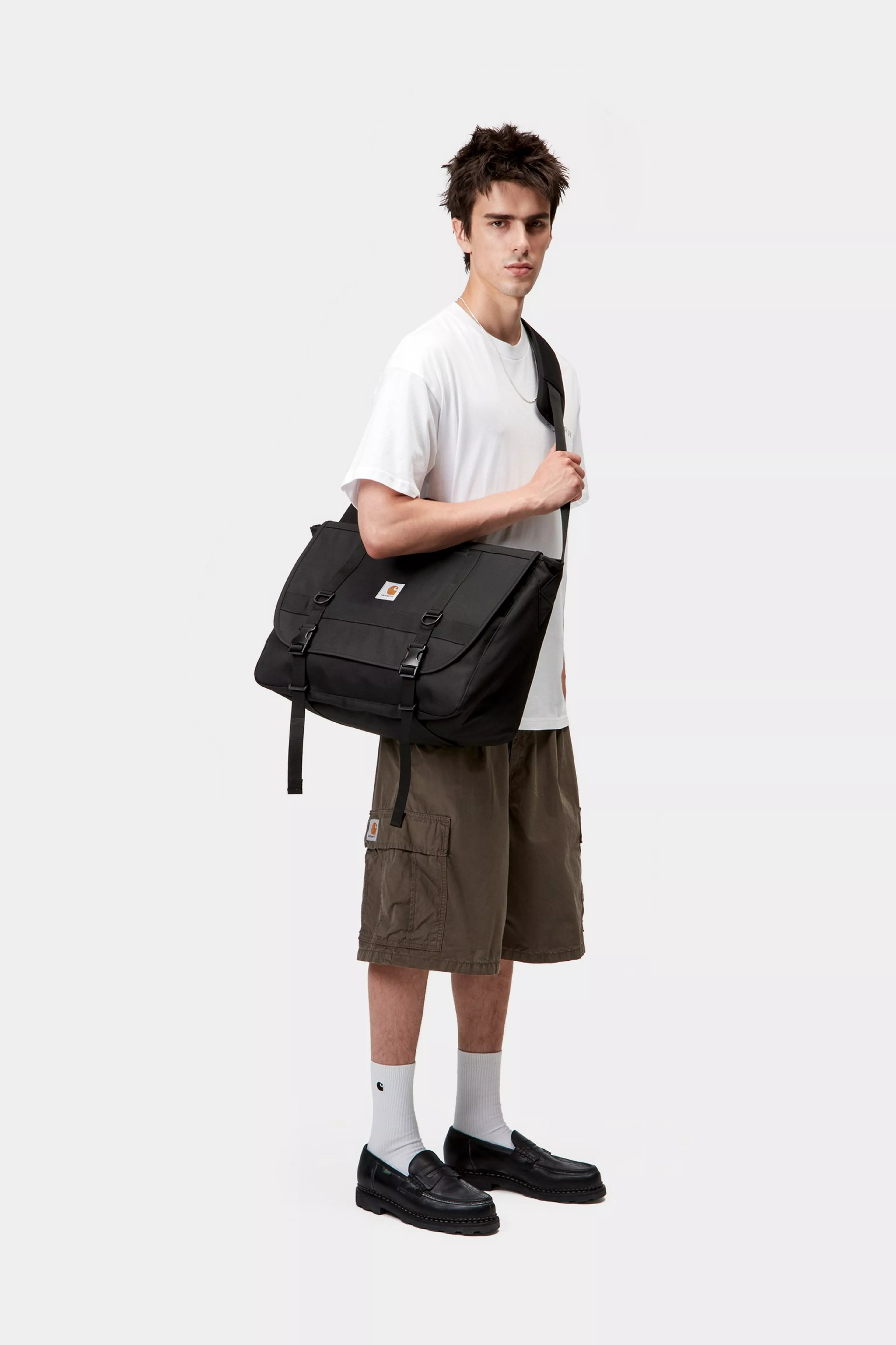 JAKE MESSENGER BAG - Black