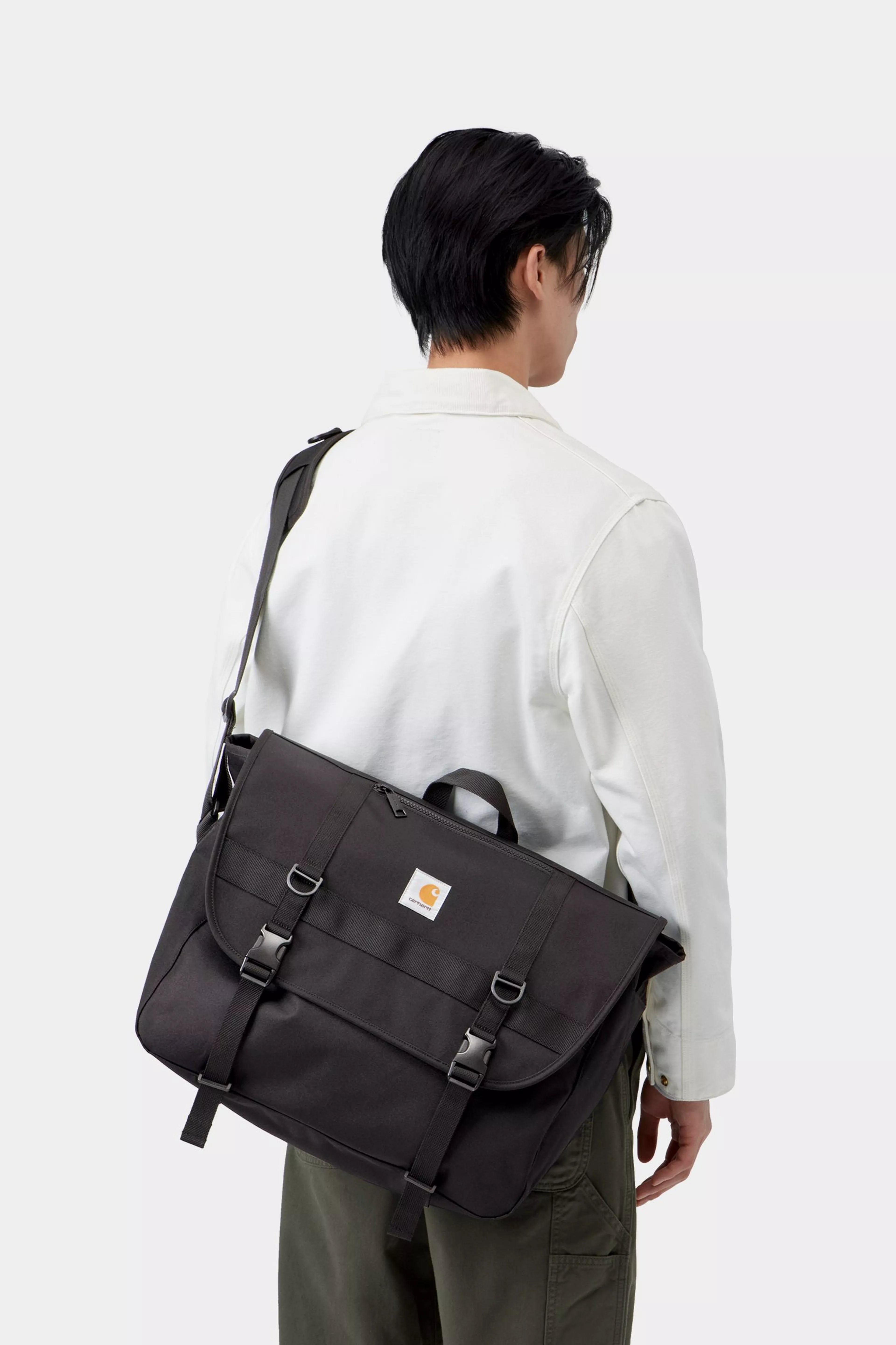 Jake Messenger Bag - Black