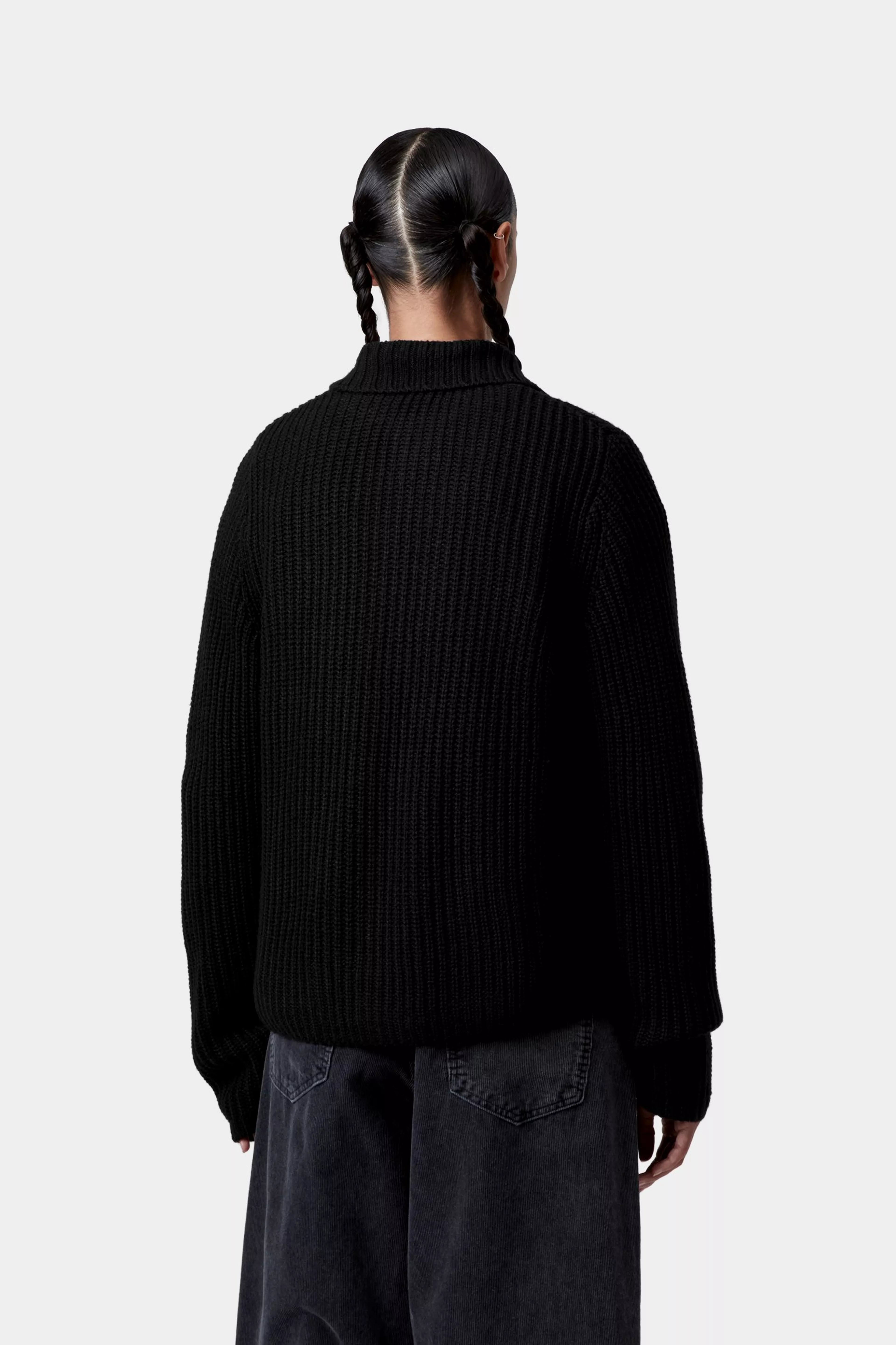 W' MICHIGAN SWEATER  - Black