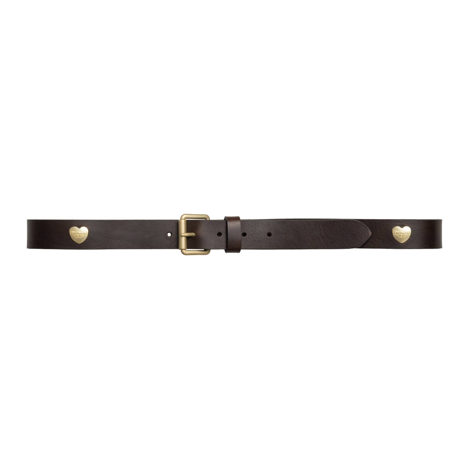 TYLOR BELT  - Tobacco / Gold