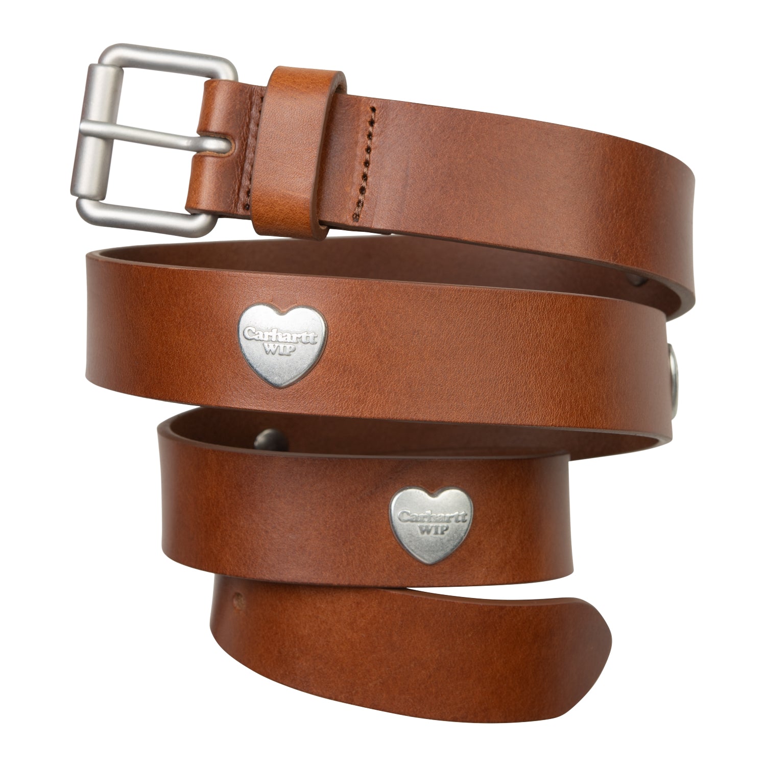 Tylor Belt - Cognac / Silver
