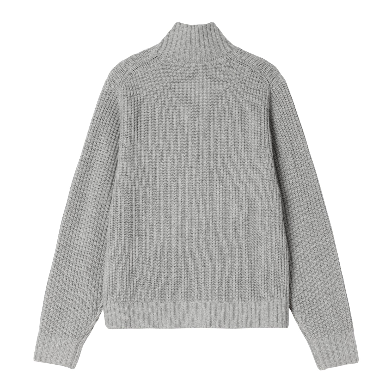 Detroit Half Zip Sweater - Grey Heather 5