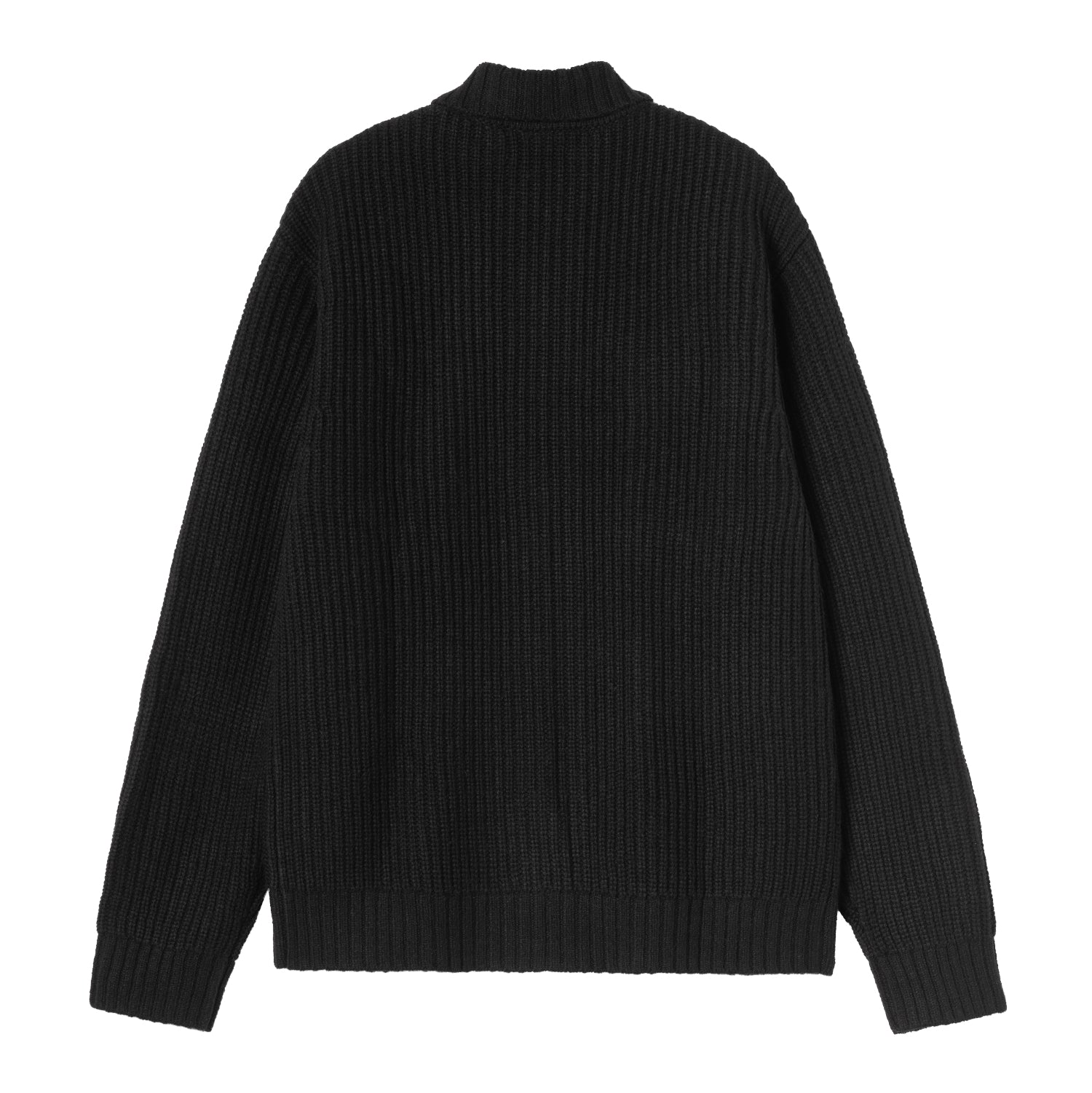 CHORE KNIT JACKET  - Black