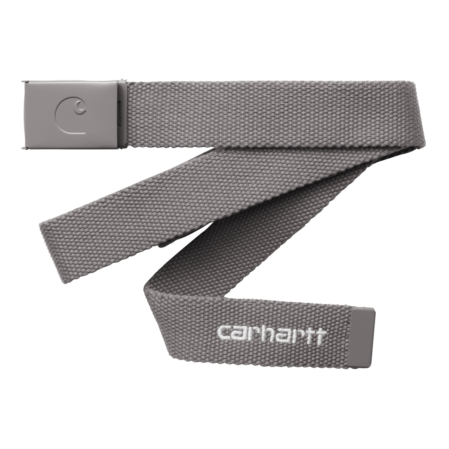 C-Logo Belt Tonal - Porphyry / White