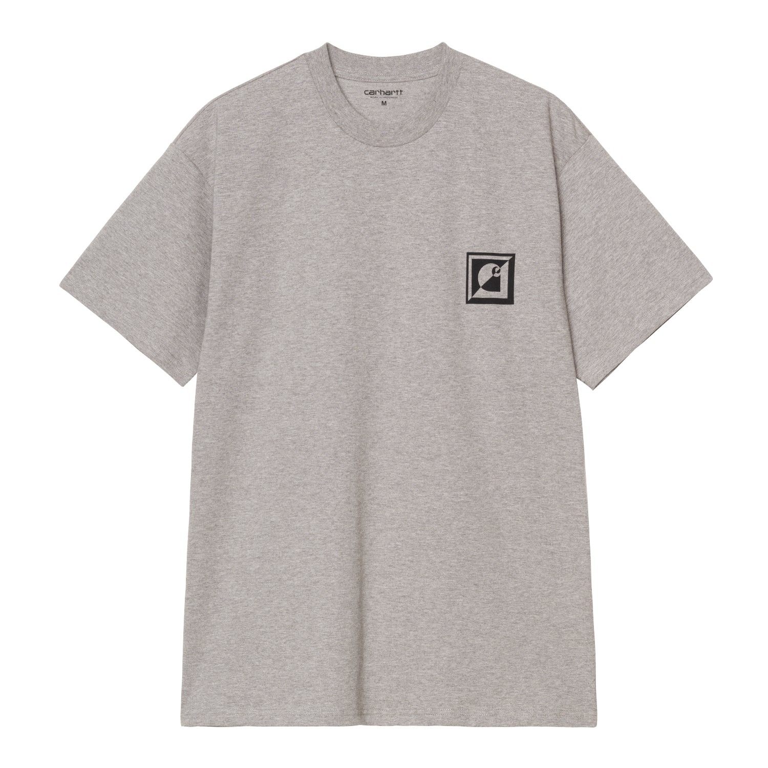 S/S C LOGO ARCHIVE T-SHIRT - Grey Heather