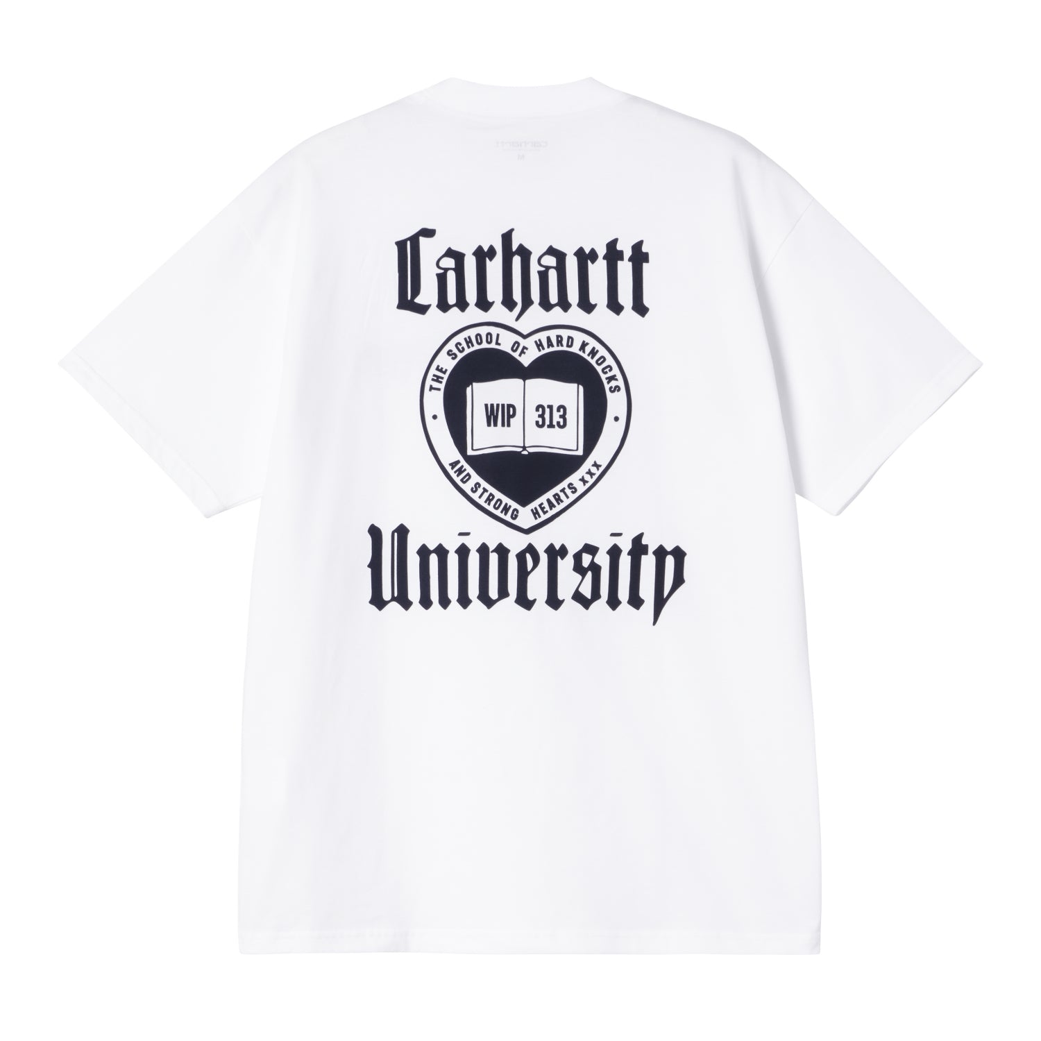 常翔学園　覇気 Tシャツ ホワイト ショートスリーブスクールリング Tシャツ