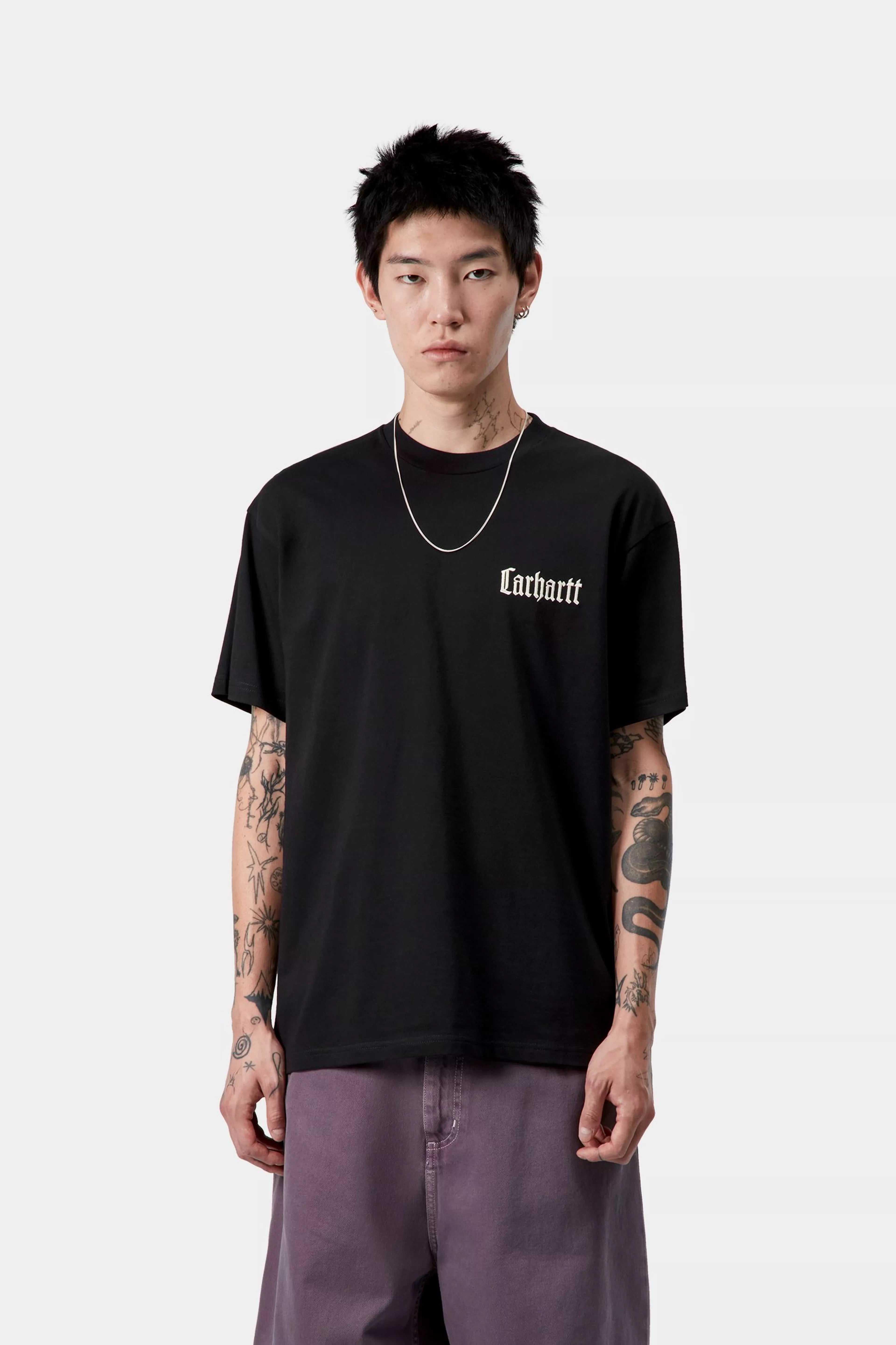 S/S SCHOOLING T-SHIRT  - Black
